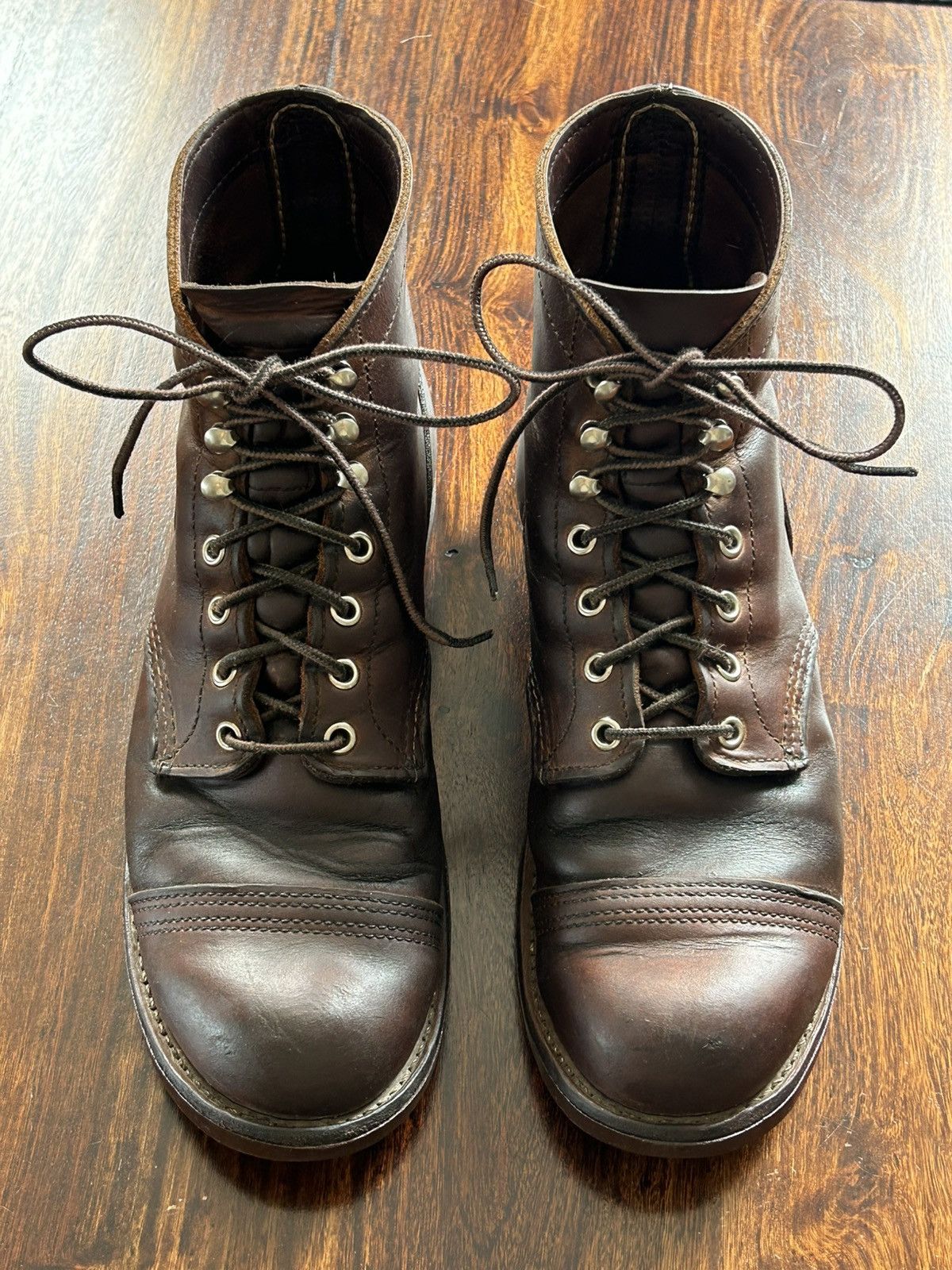 Red Wing Iron Ranger | 6-inch Boot in Copper Rough & Tough Leather Size US 8.5 / EU 41-42 - 1 Thumbnail