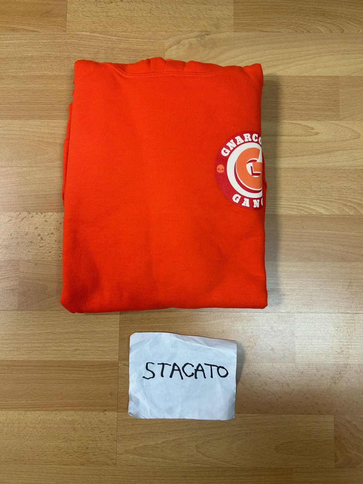 Gnarcotic × Rap Tees Lil Gnar Gnarcotic Gang Popeyes Hoodie Orange Size US S / EU 44-46 / 1 - 8 Thumbnail