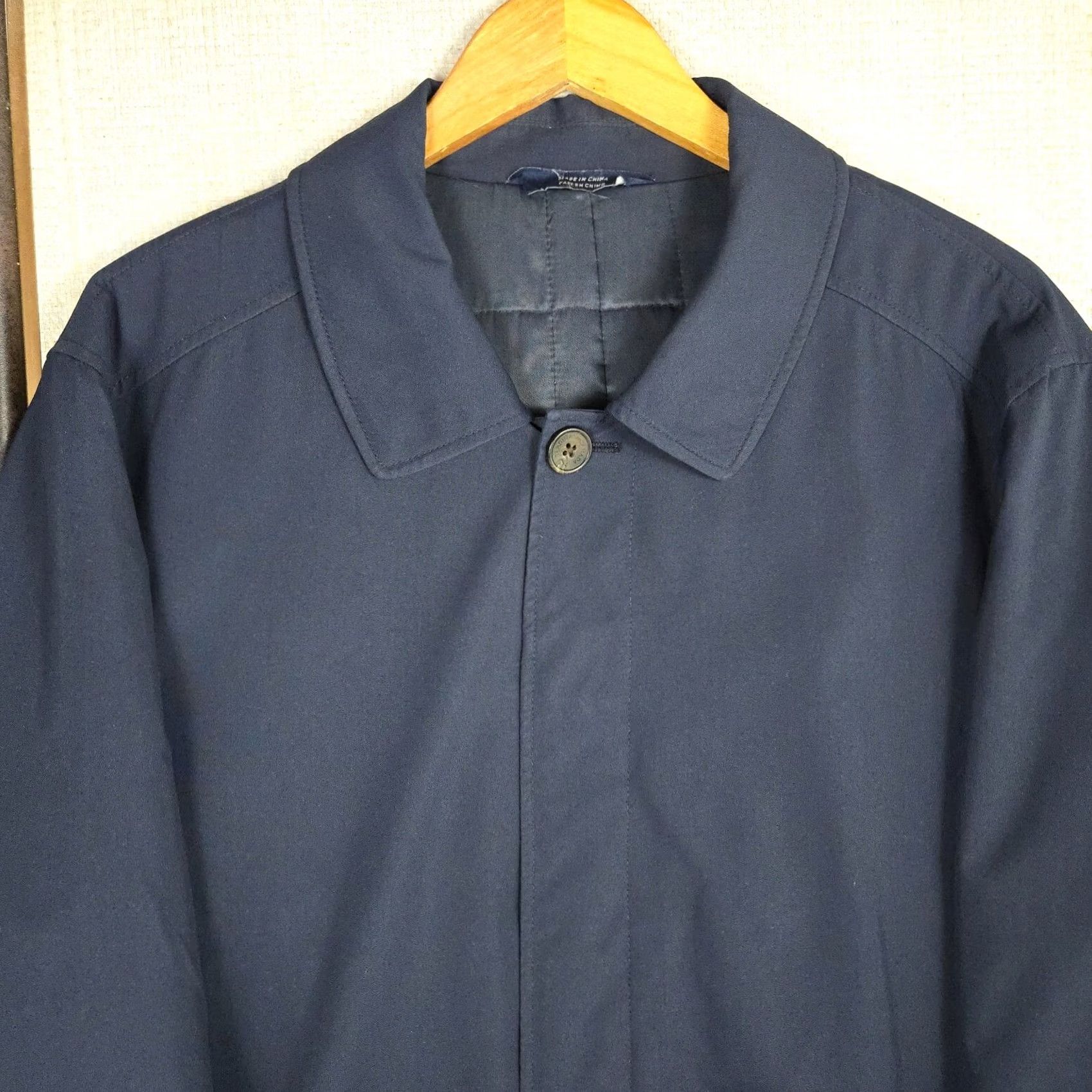 Mackintosh CARDINAL CANADA Mackintosh Jacket Mens Size XL Navy Blue Button Front Insulated Size US XL / EU 56 / 4 - 4 Thumbnail