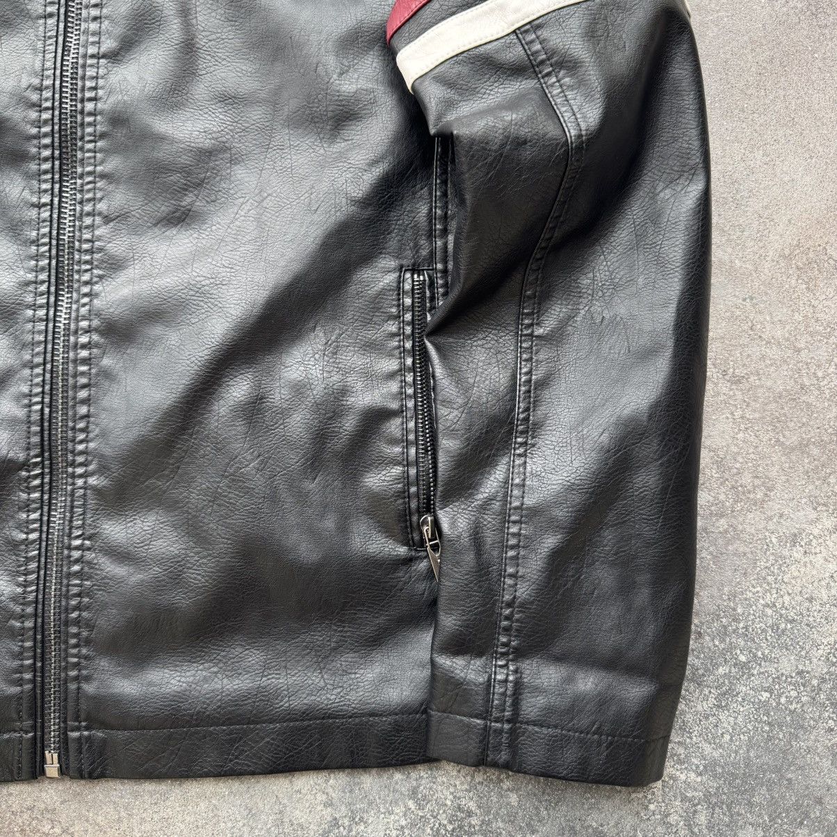 Hysteric Glamour Moto Racing Vintage Y2K Faux Leather Jacket Size US M / EU 48-50 / 2 - 12 Thumbnail