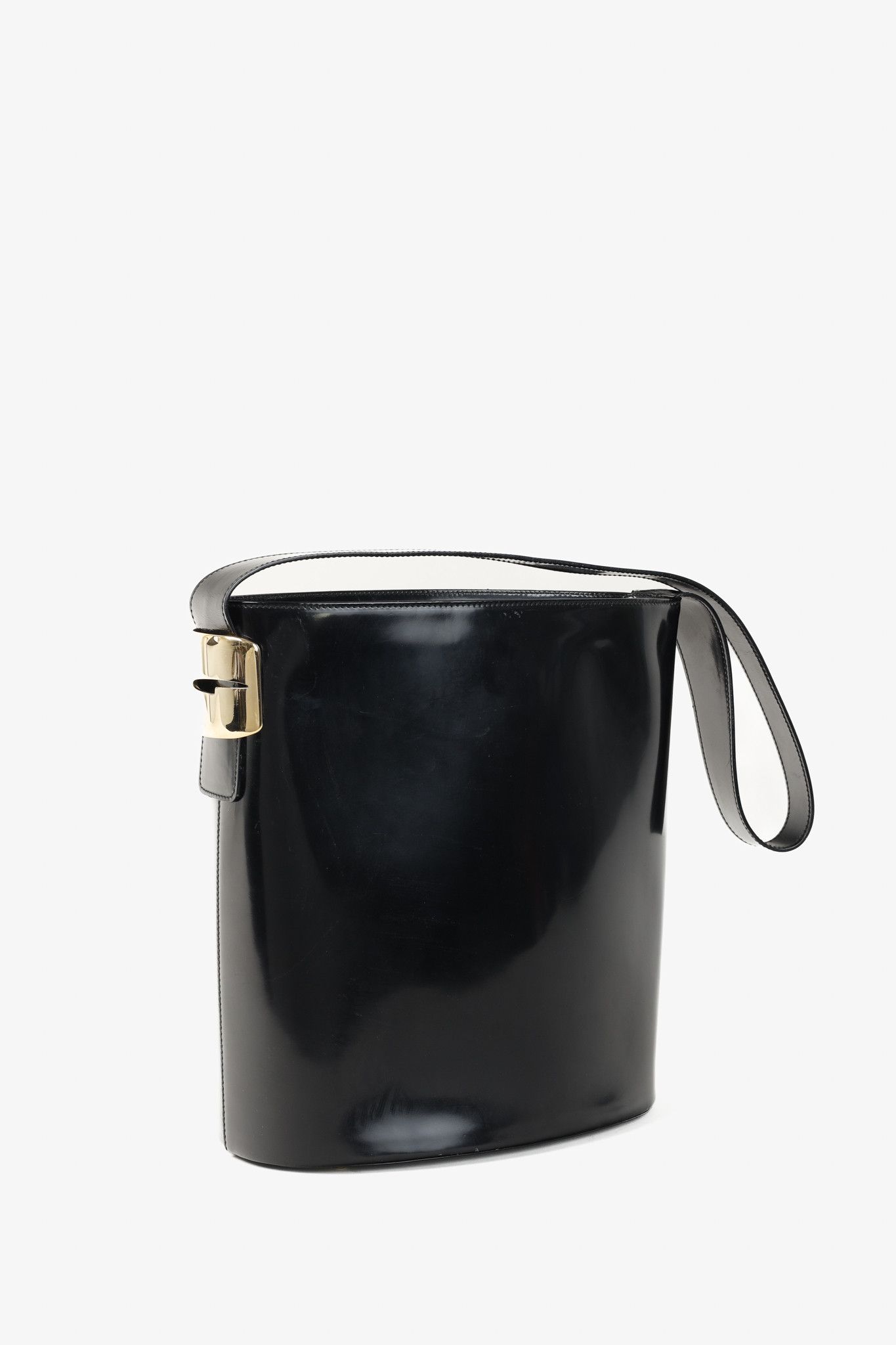 Gucci Gucci Tom Ford Era Patent Leather G-Hardware Bucket Bag Size ONE SIZE - 2 Thumbnail