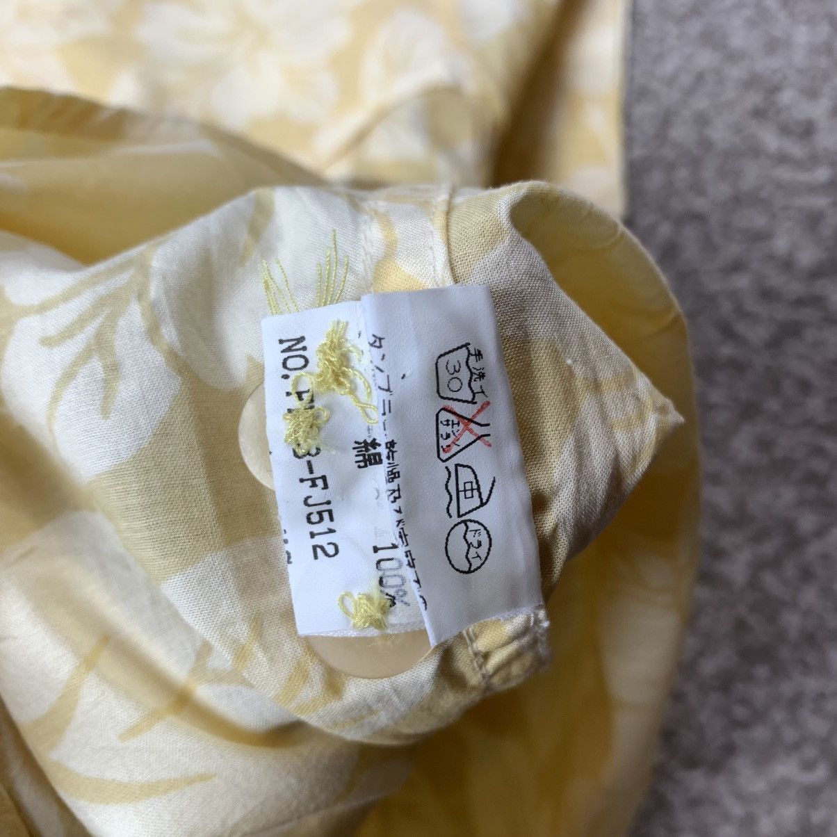 Final Home FINAL HOME Japanese Brand Shirt Button Up Size M / US 6-8 / IT 42-44 - 7 Thumbnail