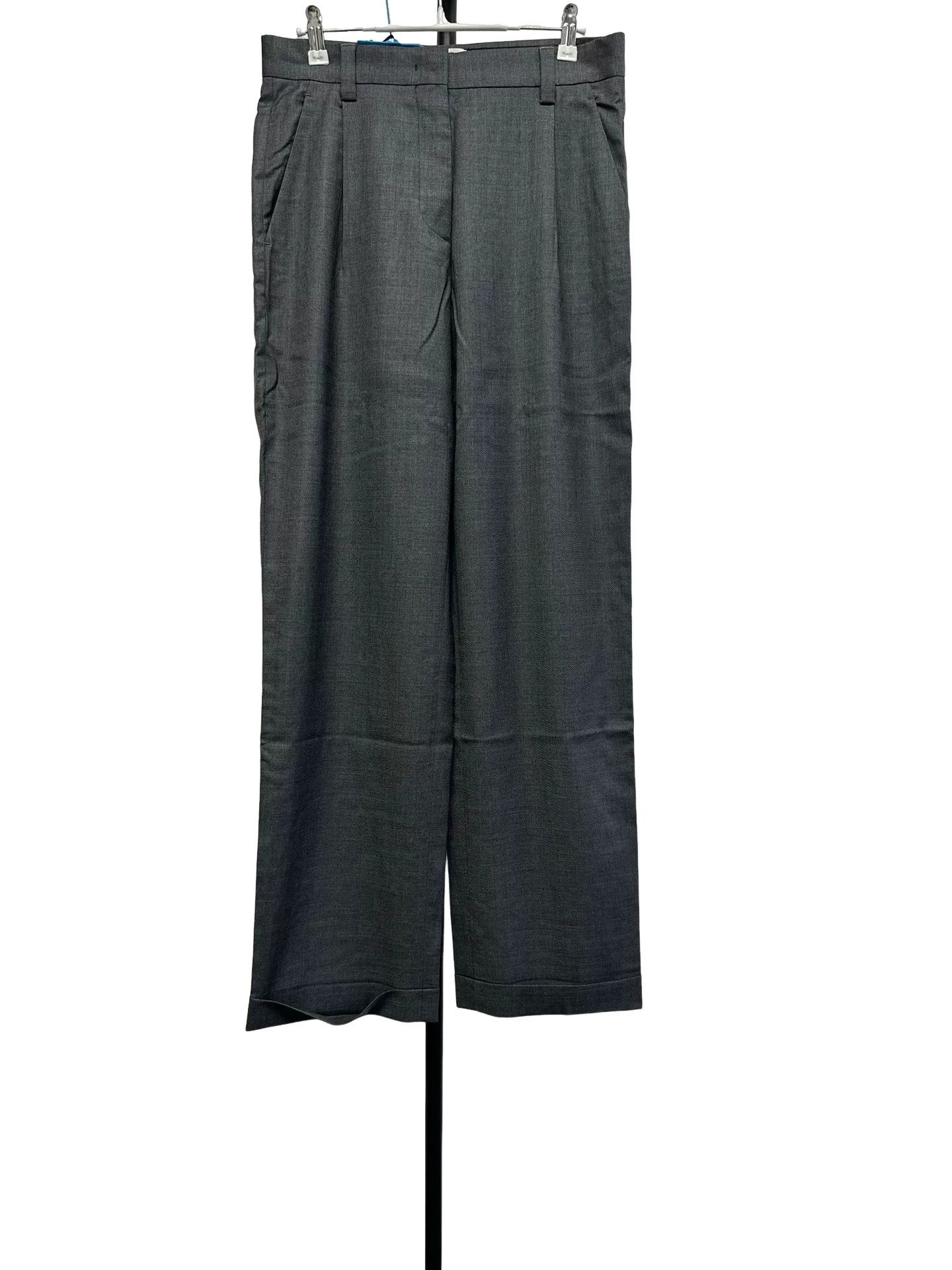 Miu Miu Miu Miu Ardesia Grey Dress Trousers Size 40 Size 27" / US 4 / IT 40 - 1 Thumbnail