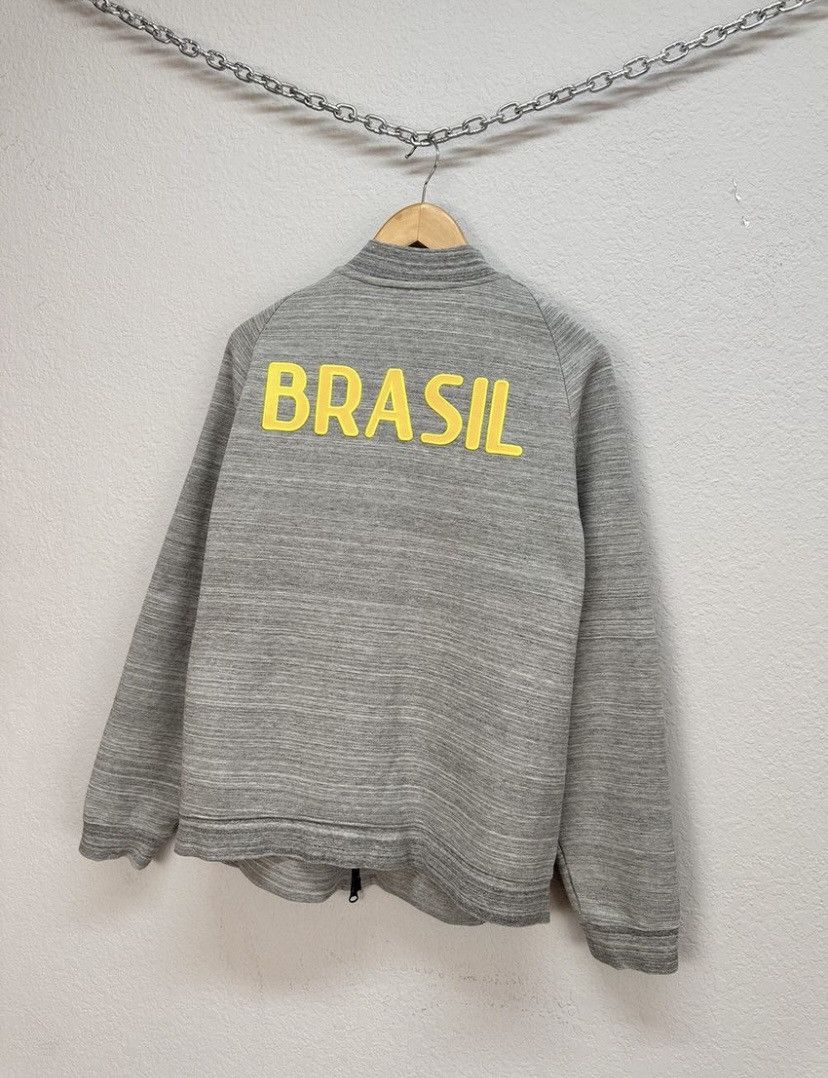 Nike Nike Halfzip Tech Fleece Brazil Size US L / EU 52-54 / 3 - 9 Thumbnail