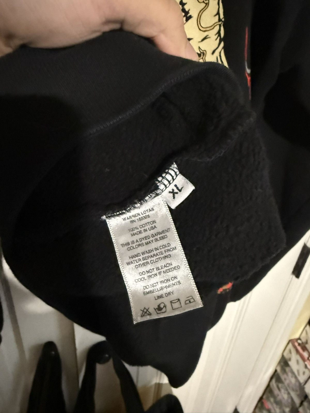 Warren Lotas Warren Lotas Black The Butcher Hoodie Size US XL / EU 56 / 4 - 4 Thumbnail
