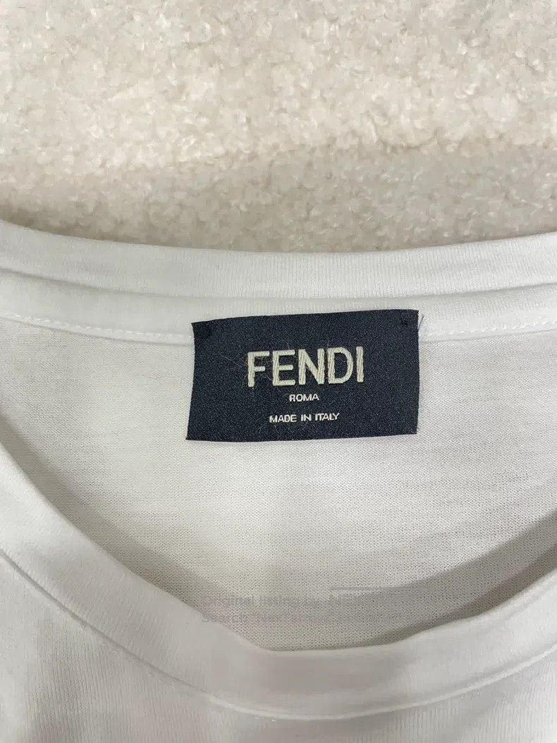 Fendi Fendi White Short-Sleeve T-Shirt Size US S / EU 44-46 / 1 - 4 Thumbnail