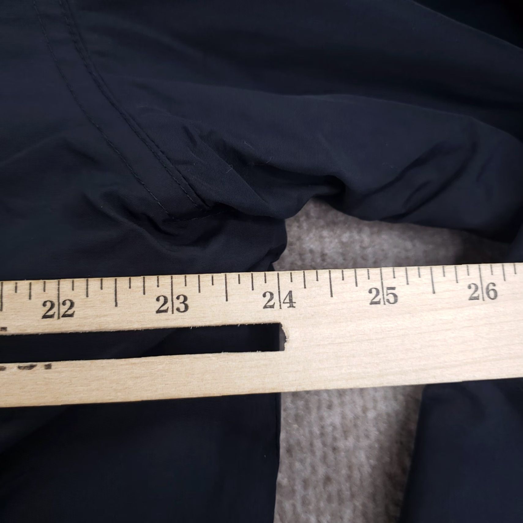 Vintage LL Bean Fleece Lined Mens Navy Blue Full Zip Long Sleeve Mock Neck Jacket Large Size US L / EU 52-54 / 3 - 3 Thumbnail