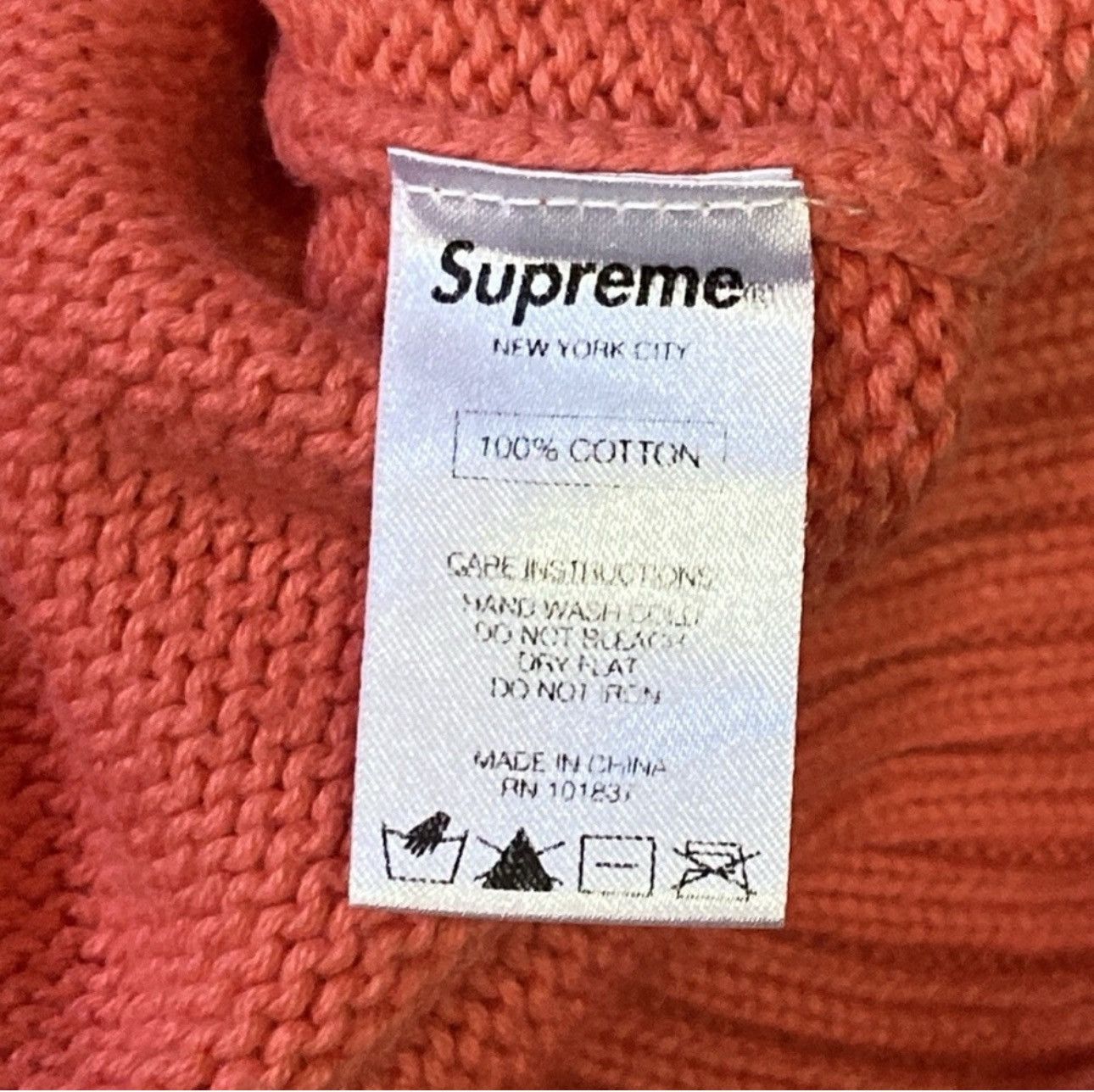 Supreme Supreme Orange Sweater Large Size US L / EU 52-54 / 3 - 6 Thumbnail