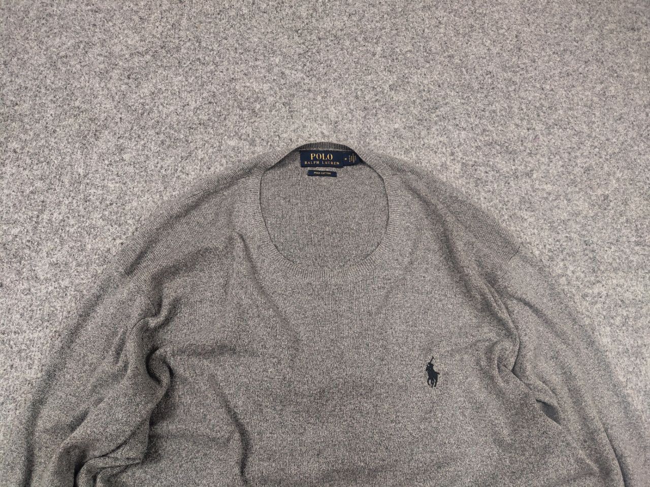 Polo Ralph Lauren Polo Ralph Lauren pima cotton Casual Sweater Regular Vintage Size US M / EU 48-50 / 2 - 5 Thumbnail