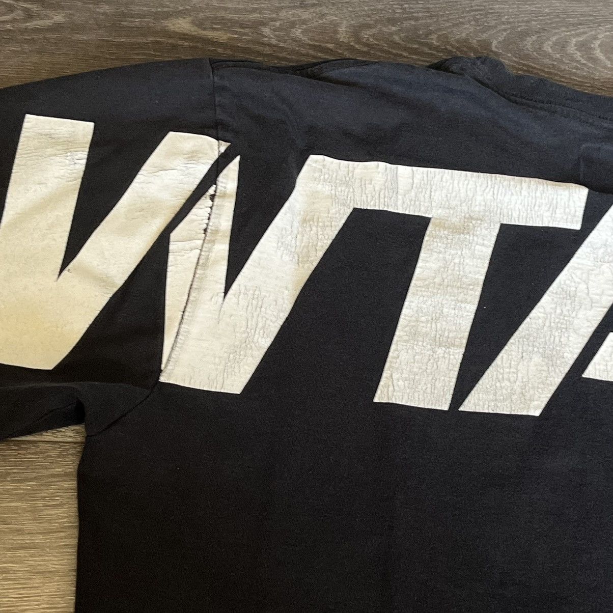 Wtaps WTAPS Stencil Black White Graphic Logo Tee Shirt Size US L / EU 52-54 / 3 - 7 Thumbnail