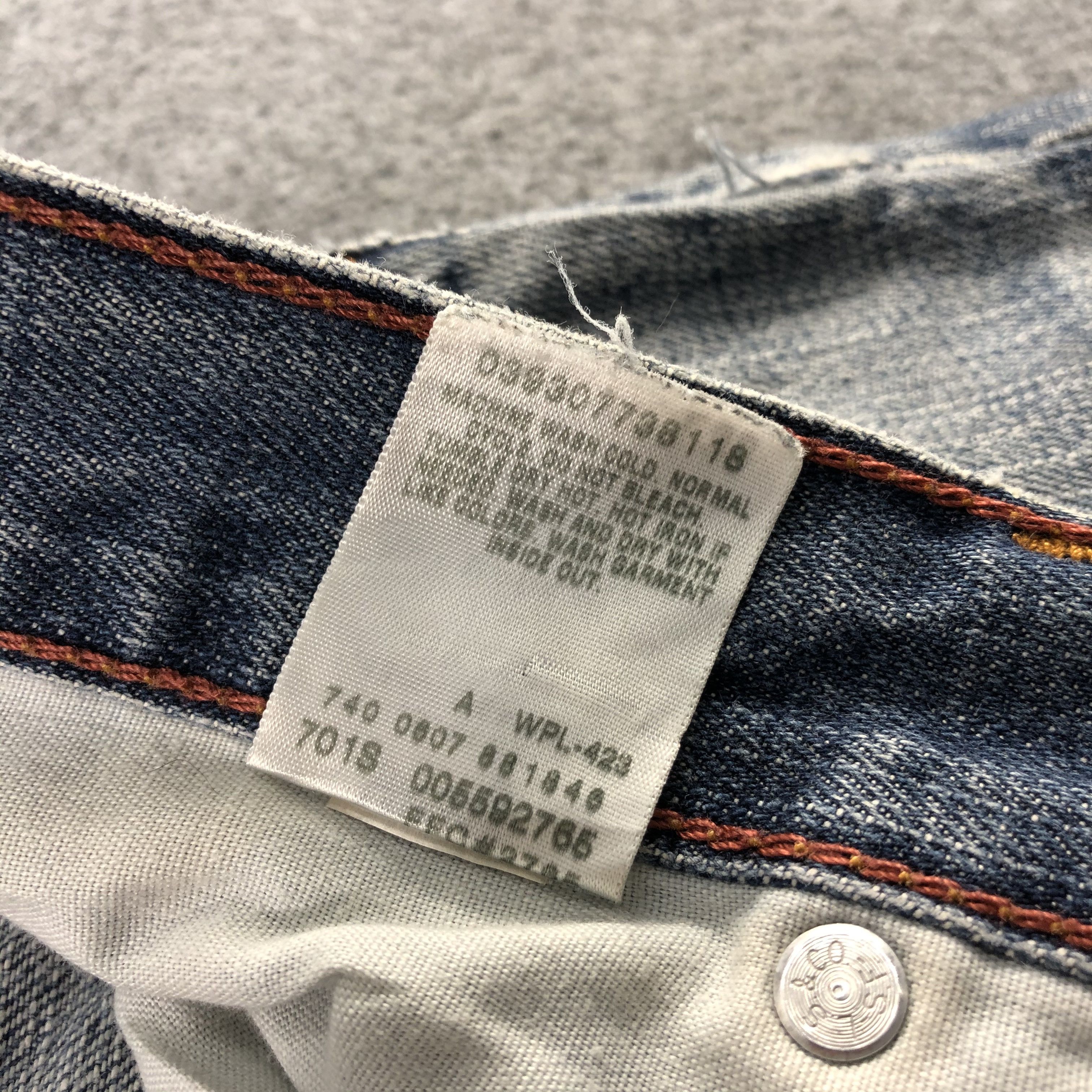 Levi's × Vintage Vintage Levis Jeans-JM1701 Size US 35 - 11 Thumbnail
