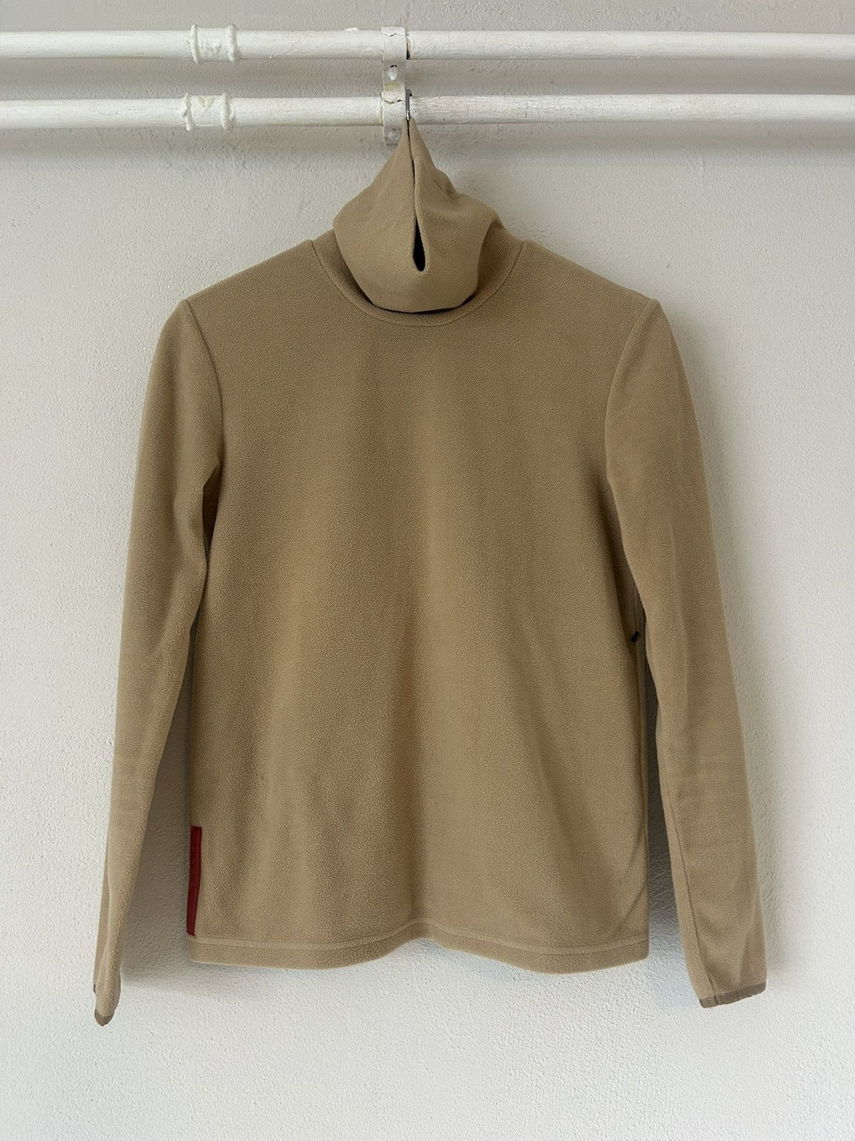 Prada Prada Beige Fleece Turtleneck, Size S Size US S / EU 44-46 / 1 - 1 Thumbnail
