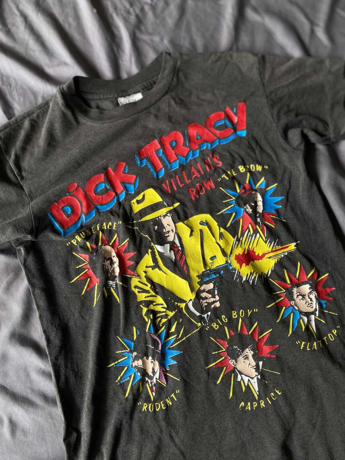 Disney × Hanes × Vintage 80s Dick Tracy Movie by Hanes Size US M / EU 48-50 / 2 - 2 Thumbnail