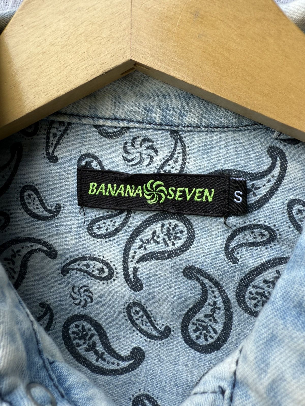 Hysteric Glamour Banana Seven Japanese Style Button Up Pocket Shirt Size US M / EU 48-50 / 2 - 7 Thumbnail