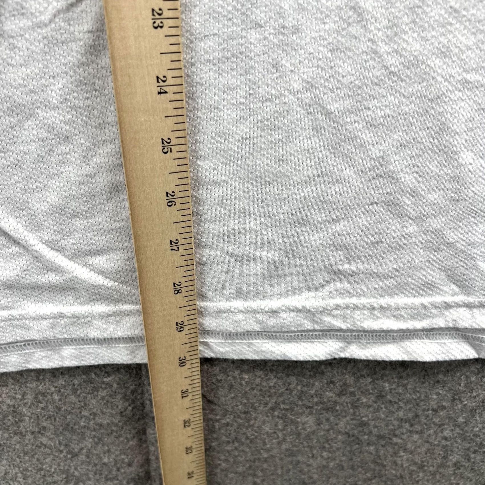 Nike Nike Dri-Fit Shirt Men XL Gray Short Sleeve Crew Neck Logo Nike Dri-Fit T-Shirt Regular Fit All Seasons Adults Size US XL / EU 56 / 4 - 6 Thumbnail