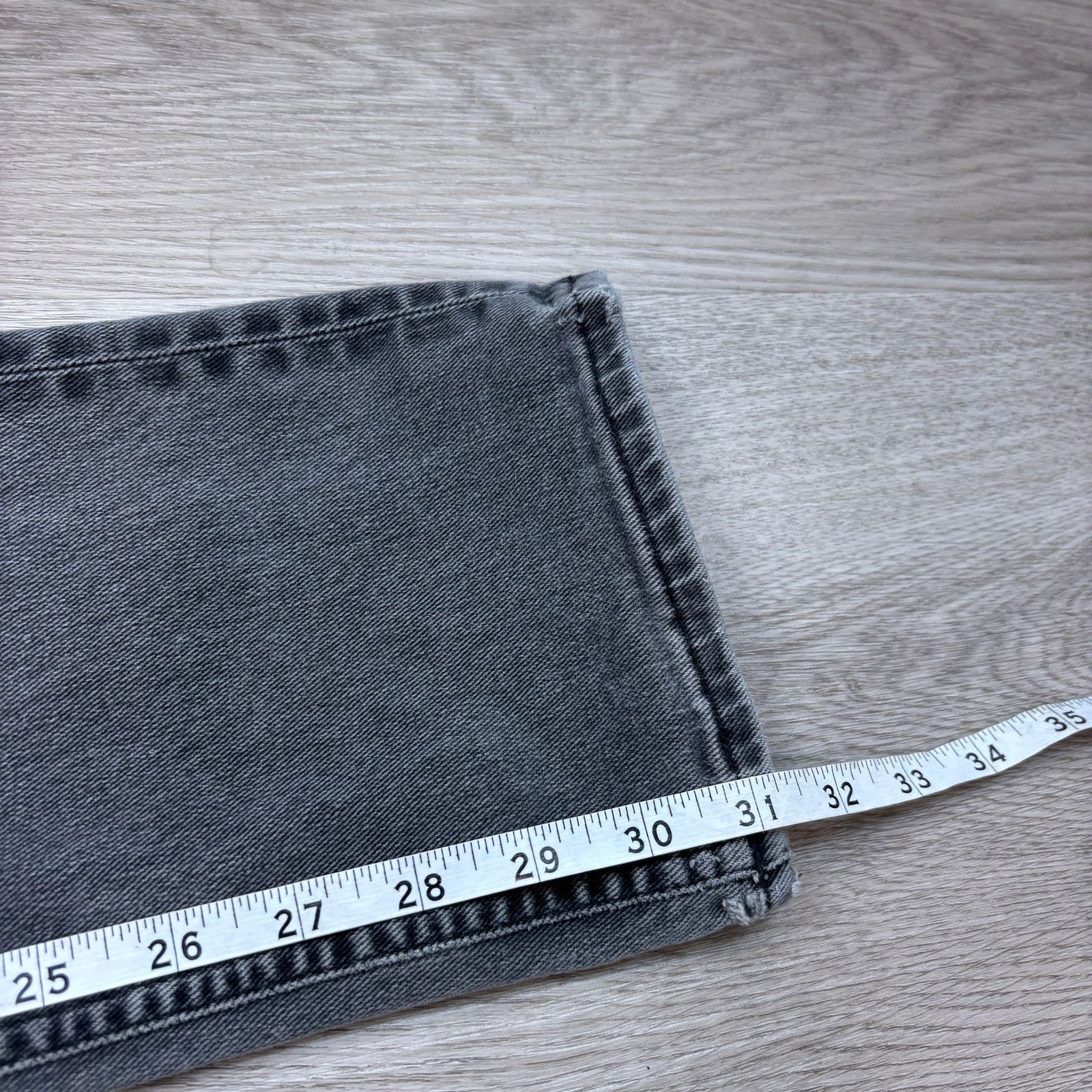 Nudie Jeans Nudie Jeans Co Thin Finn Superused Grey Denim Jeans 33x31 Size US 33 - 7 Thumbnail
