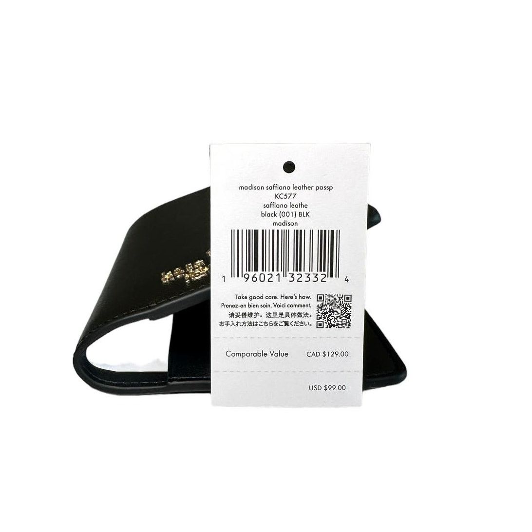 Kate Spade Kate Spade Madison Passport Holder Black Size ONE SIZE - 5 Thumbnail