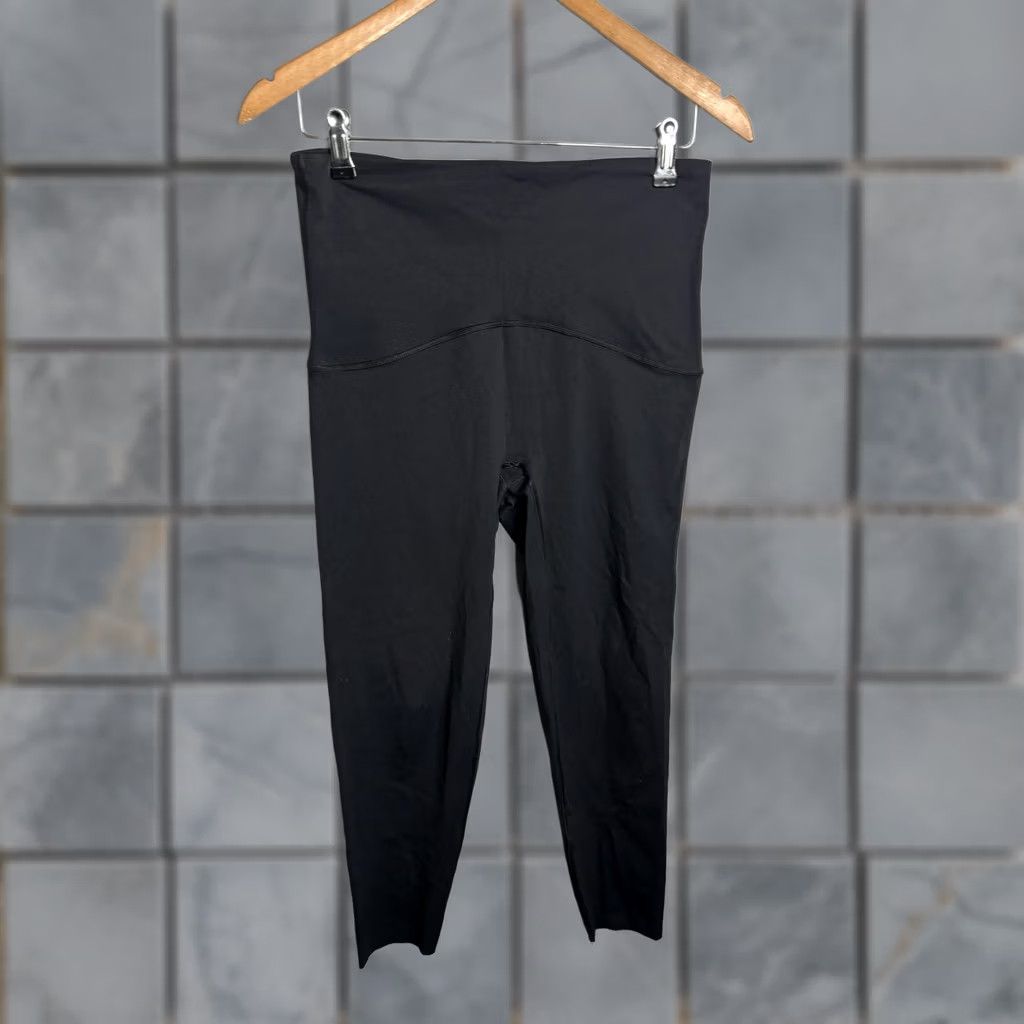 Spanx Spanx Leggings Womens Large Black High Waist Maternity Over Belly Panel Shaping Size 36" / US 14 / IT 50 - 1 Thumbnail