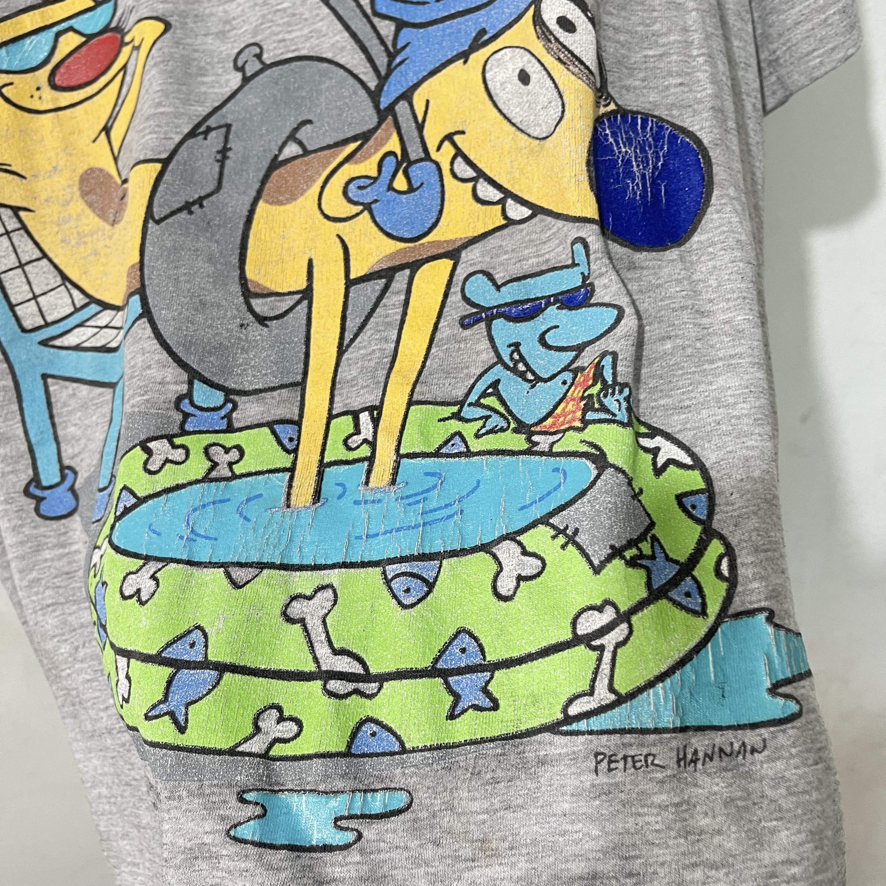 Nickelodeon Vintage 90s CatDog Nickelodeon T-Shirt Size US XS / EU 42 / 0 - 3 Thumbnail