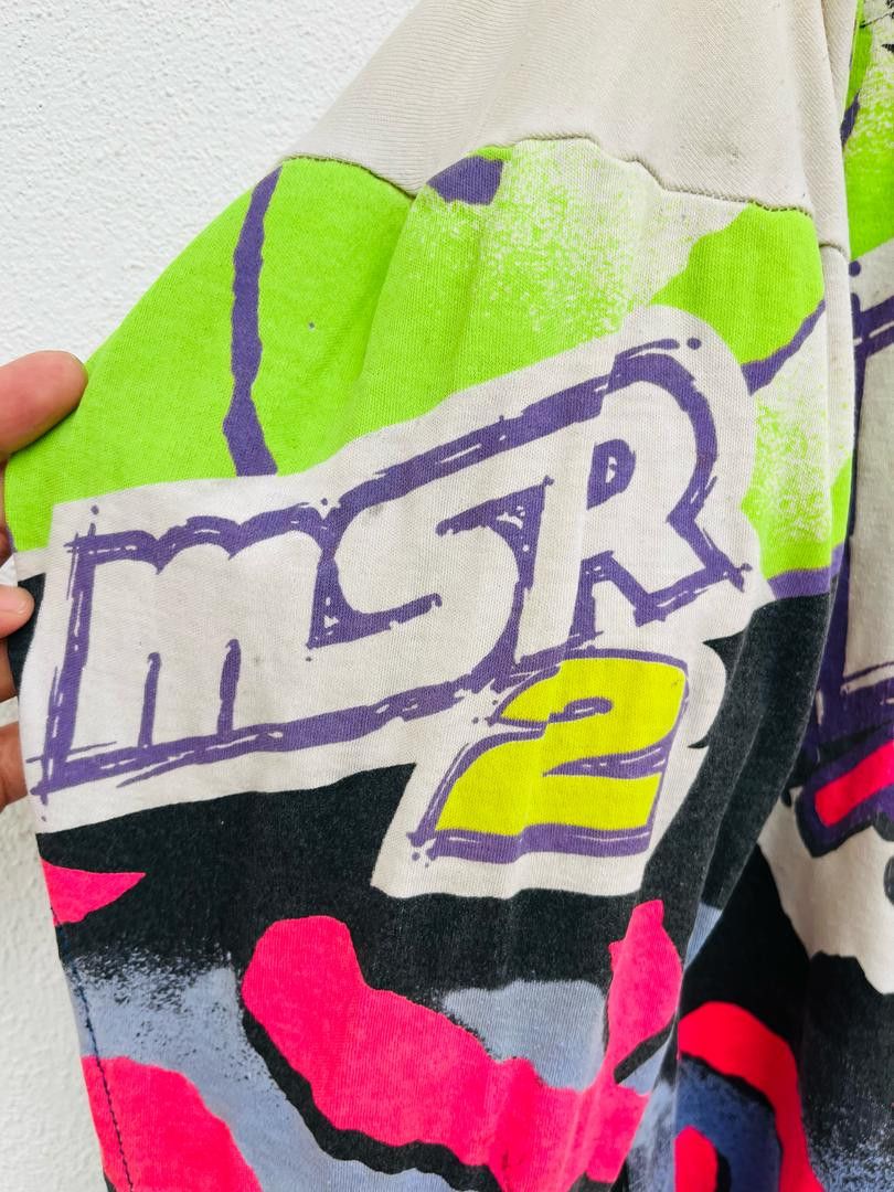 Vintage Vintage MSR Racing Motorcross Fashion Style Size US L / EU 52-54 / 3 - 8 Thumbnail