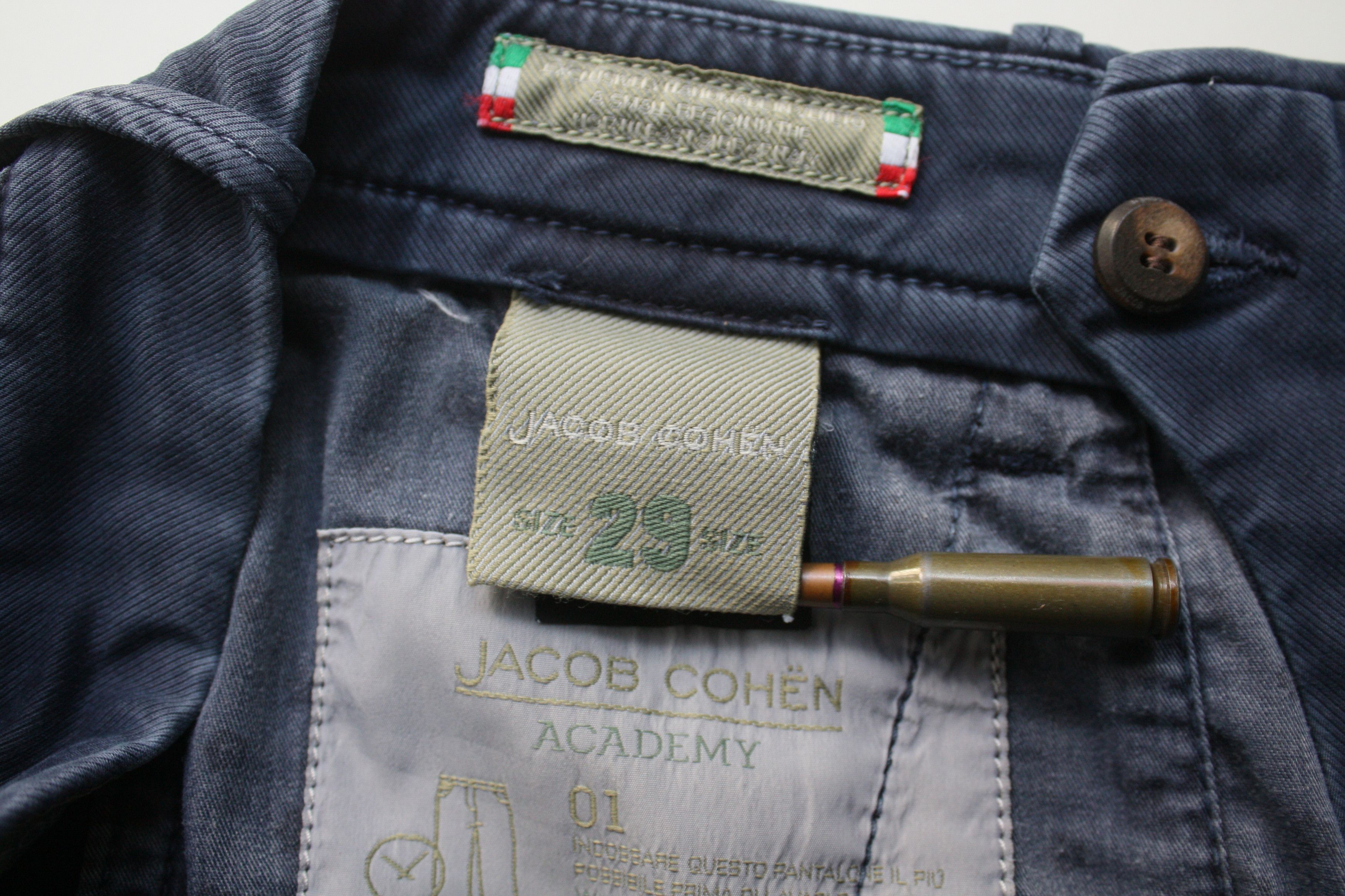 Jacob Cohen Jacob Cohen Navy Casual Pants Men's 29 Made In Italy Size US 29 - 7 Thumbnail