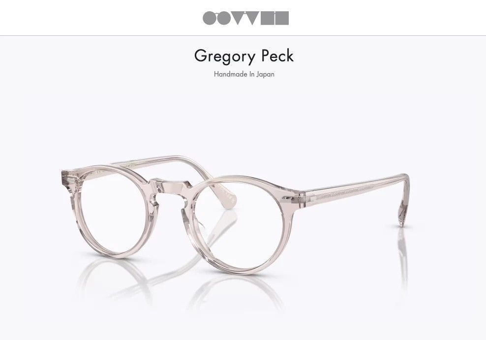 Oliver Peoples Oliver Peoples GREGORY PECK OV5186 Optical Glasses 47mm Size ONE SIZE - 13 Thumbnail