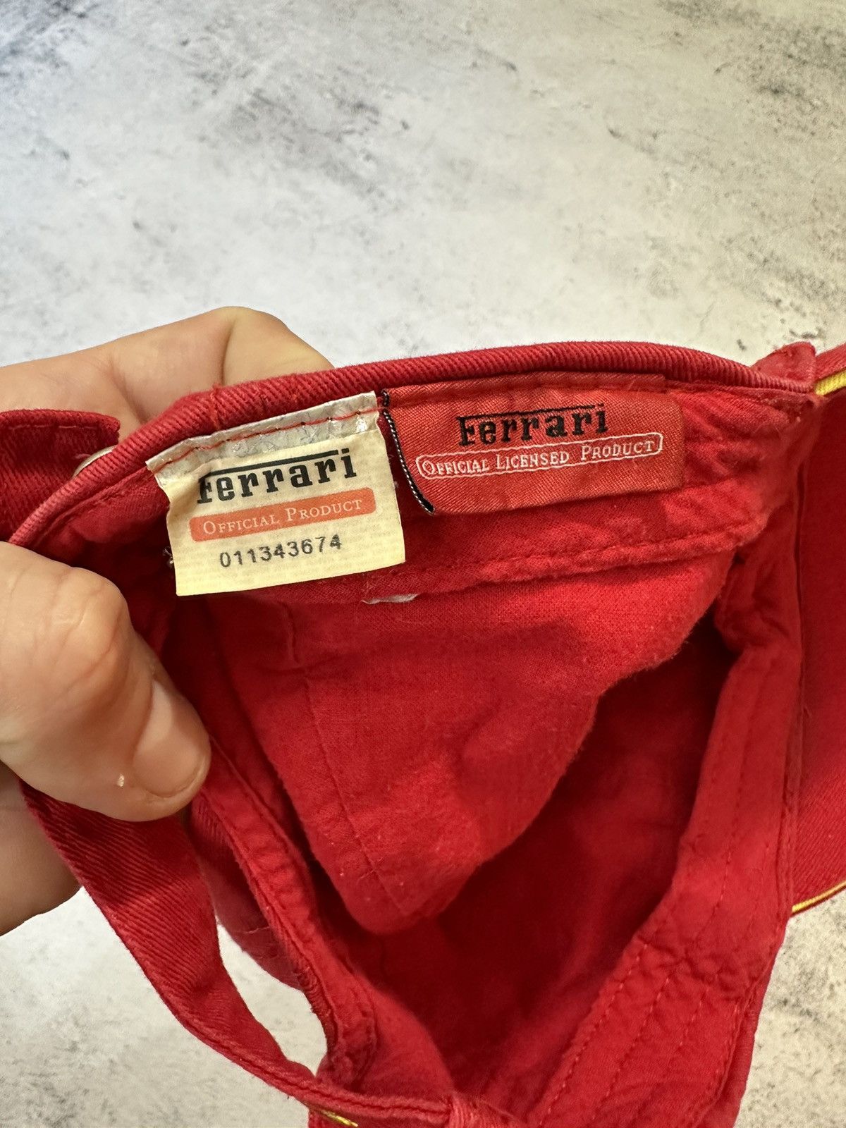 Ferrari Ferrari Cap Fernando Alonso vtg Size ONE SIZE - 6 Thumbnail