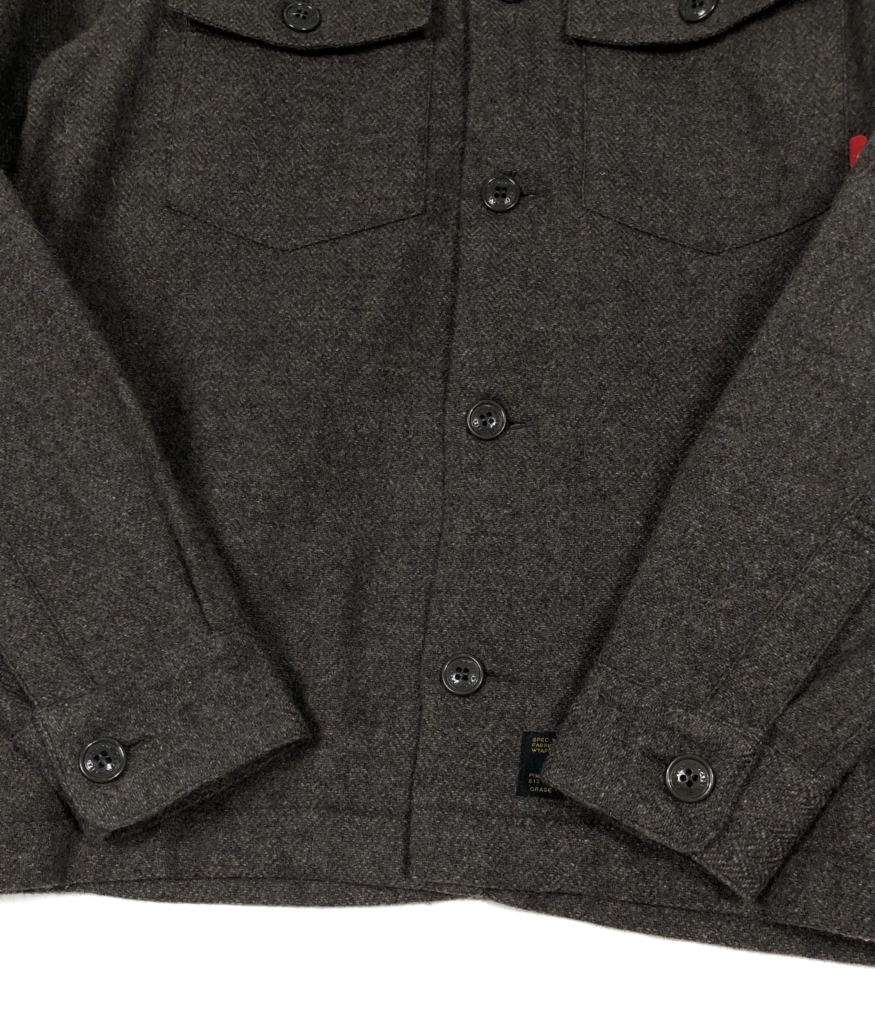 Wtaps BUDS L/S WOOL 4-POCKETS SHIRT Size US M / EU 48-50 / 2 - 10 Thumbnail