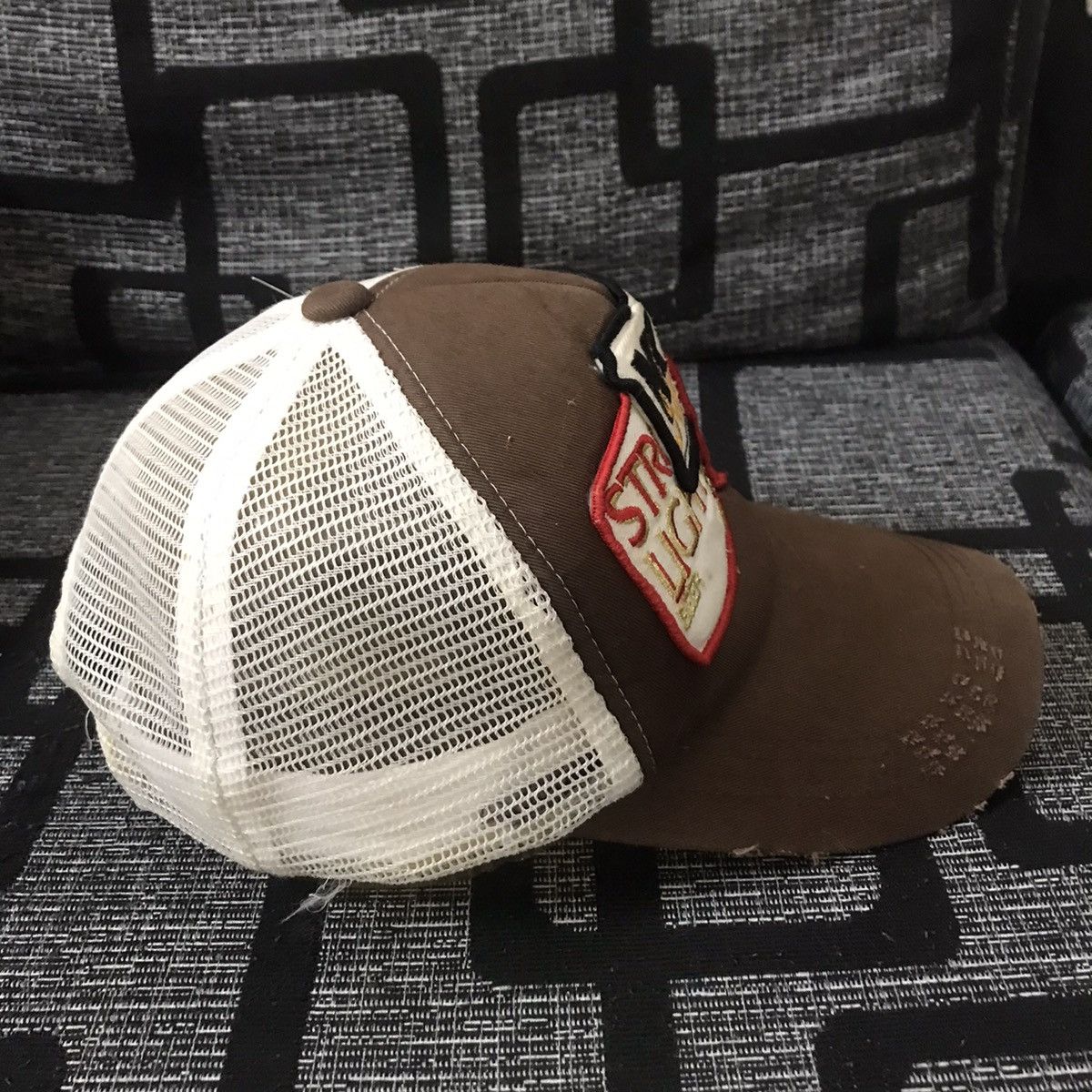 Japanese Brand × Vintage STEAL🔥 RARE DISTRESSED NRNA Trucker Hat Size ONE SIZE - 3 Thumbnail