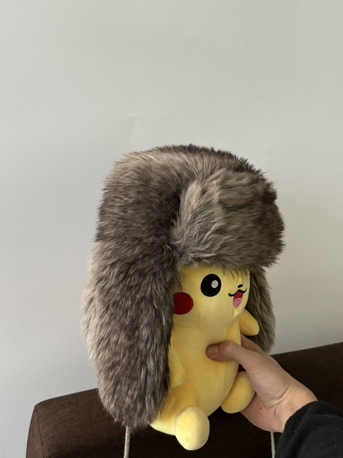 Japanese Brand × Vintage Vintage Y2K fuzzy fur ushanka hat punk Japanese Size ONE SIZE - 5 Thumbnail