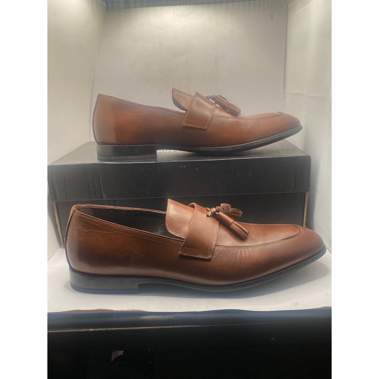 Bruno Magli M By Bruno Magli Glen Leather Loafer Men's Size 10M Size US 10 / EU 43 - 1 Thumbnail