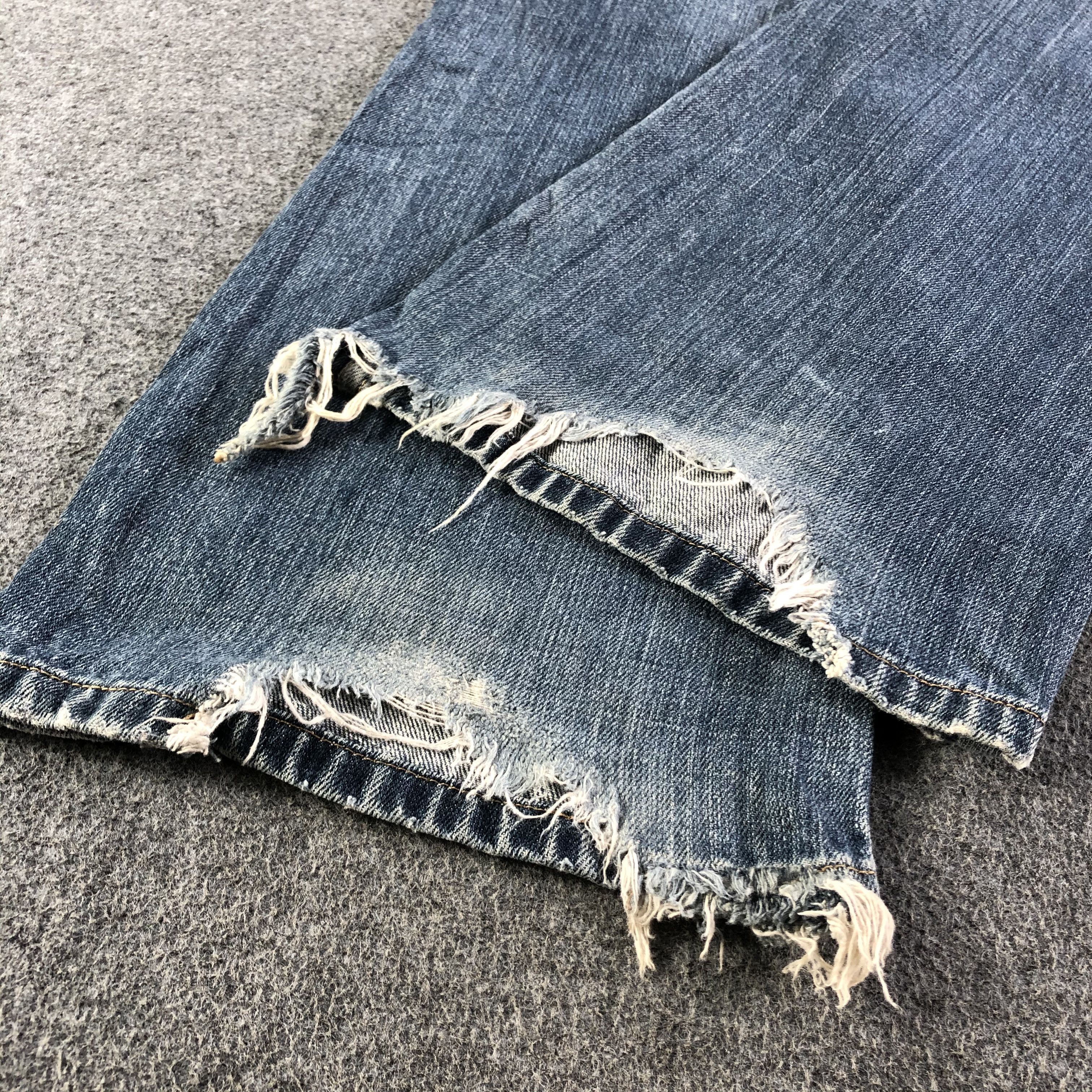 Levi's Vintage Blue Wash Levis 527 Jeans-J3035 Size US 33 - 6 Thumbnail