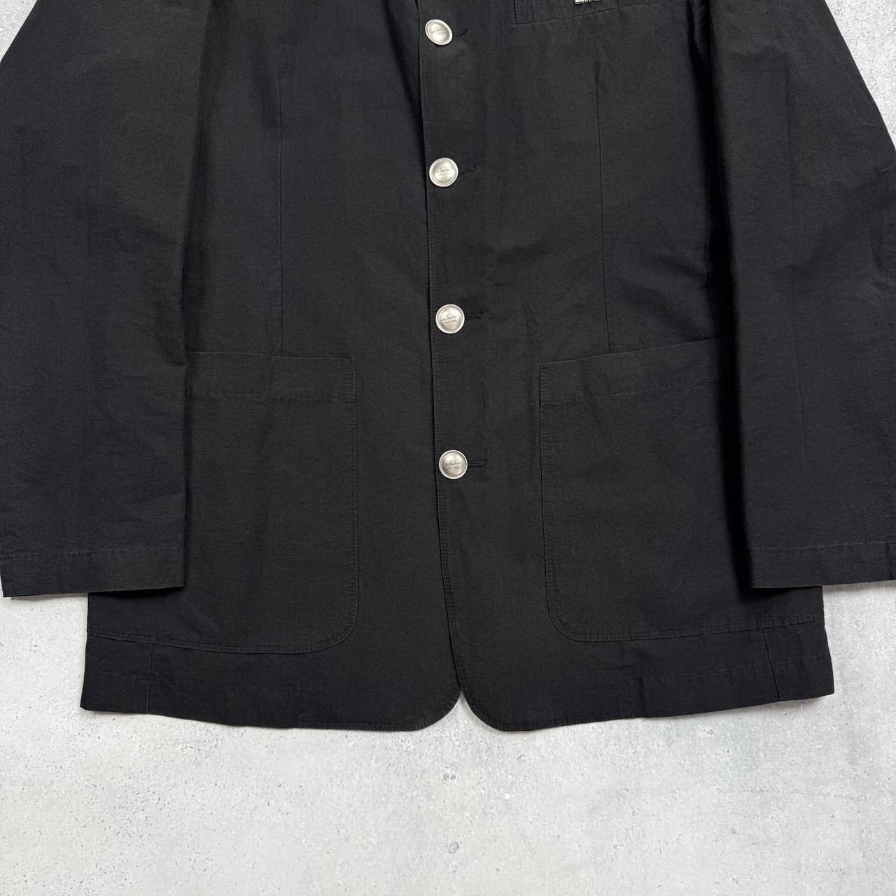 Other Luis Trenker Cotton/ Linen Button-Up Blazer Black Size 48 Size 38R - 6 Thumbnail