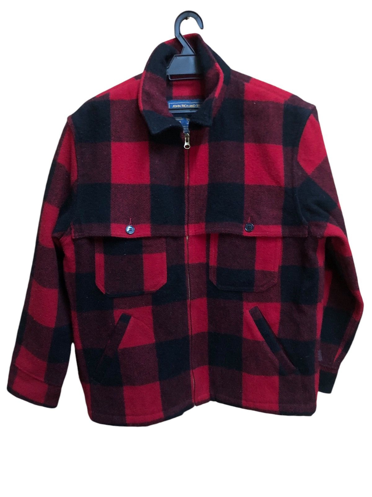 Woolrich Woolen Mills John Rich & Bros Woolrich Check Tartan Wool Jacket Size US M / EU 48-50 / 2 - 1 Thumbnail