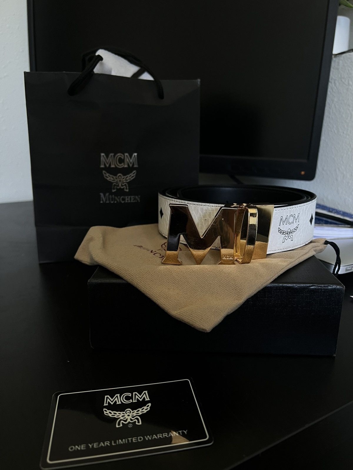 MCM Mcm reversal belt Size 38 - 1 Thumbnail