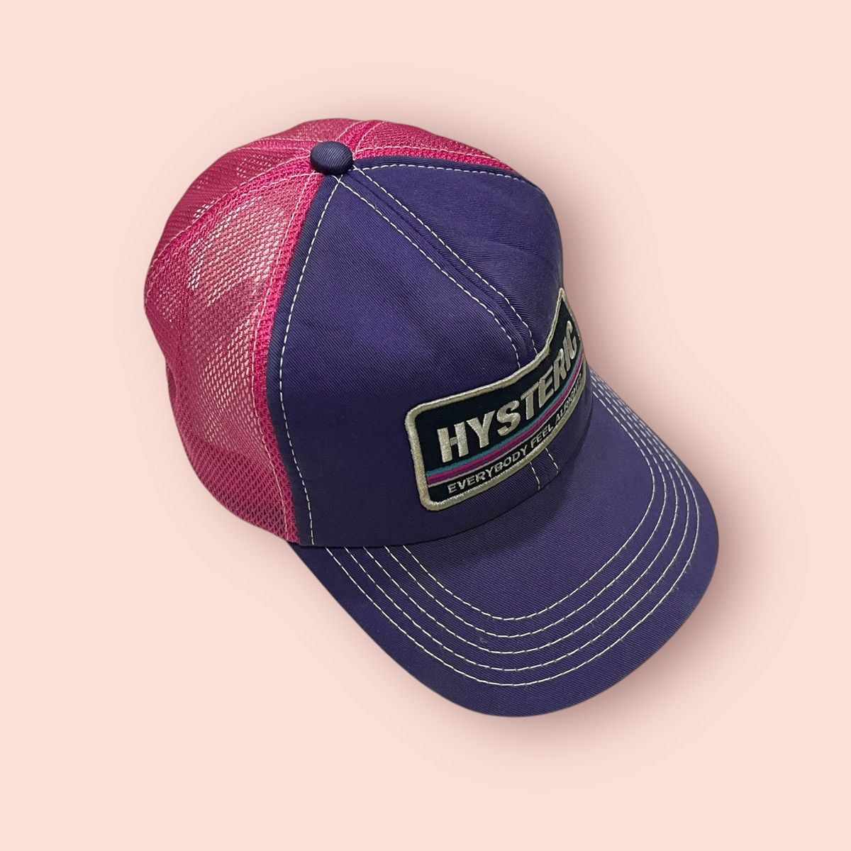 Hysteric Glamour × Japanese Brand VINTAGE HYSTERIC GLAMOUR TRUCKER SNAPBACK HAT Size ONE SIZE - 7 Thumbnail