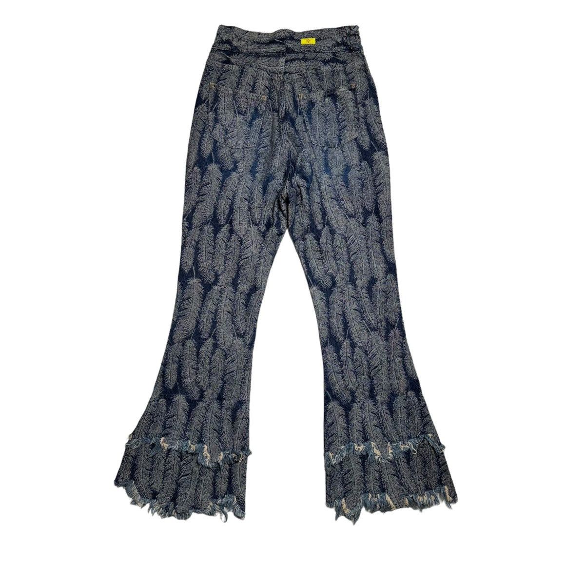 Kapital kapital Feather Bell Bottom Flare Pants EK-1220 Size US 27 - 2 Thumbnail