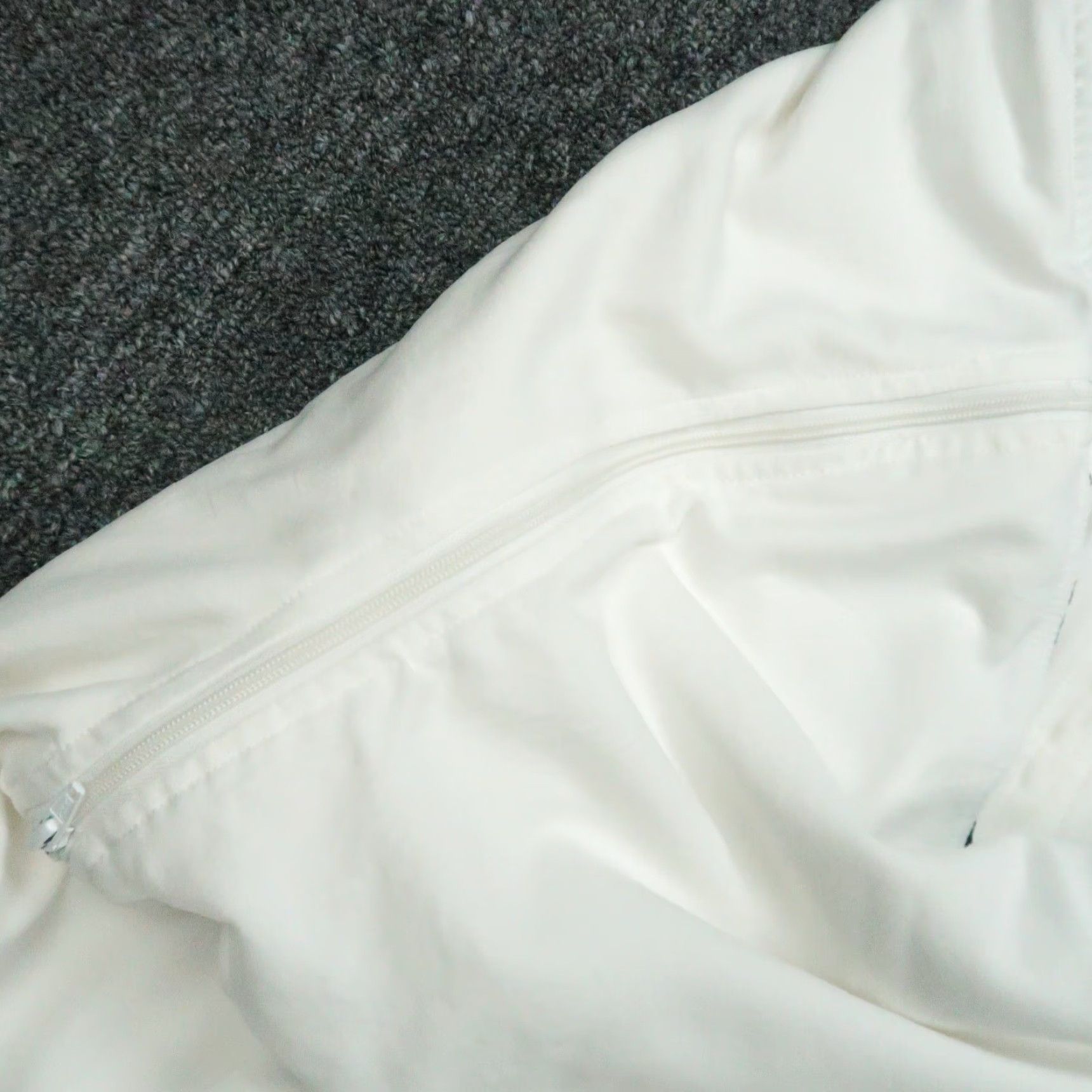 Nike VINTAGE Nike Jacket Mens 2XL White Challenge Court Stadium Removable Sleeves Zip Full Zip Pockets Windbreaker Size US XXL / EU 58 / 5 - 6 Thumbnail