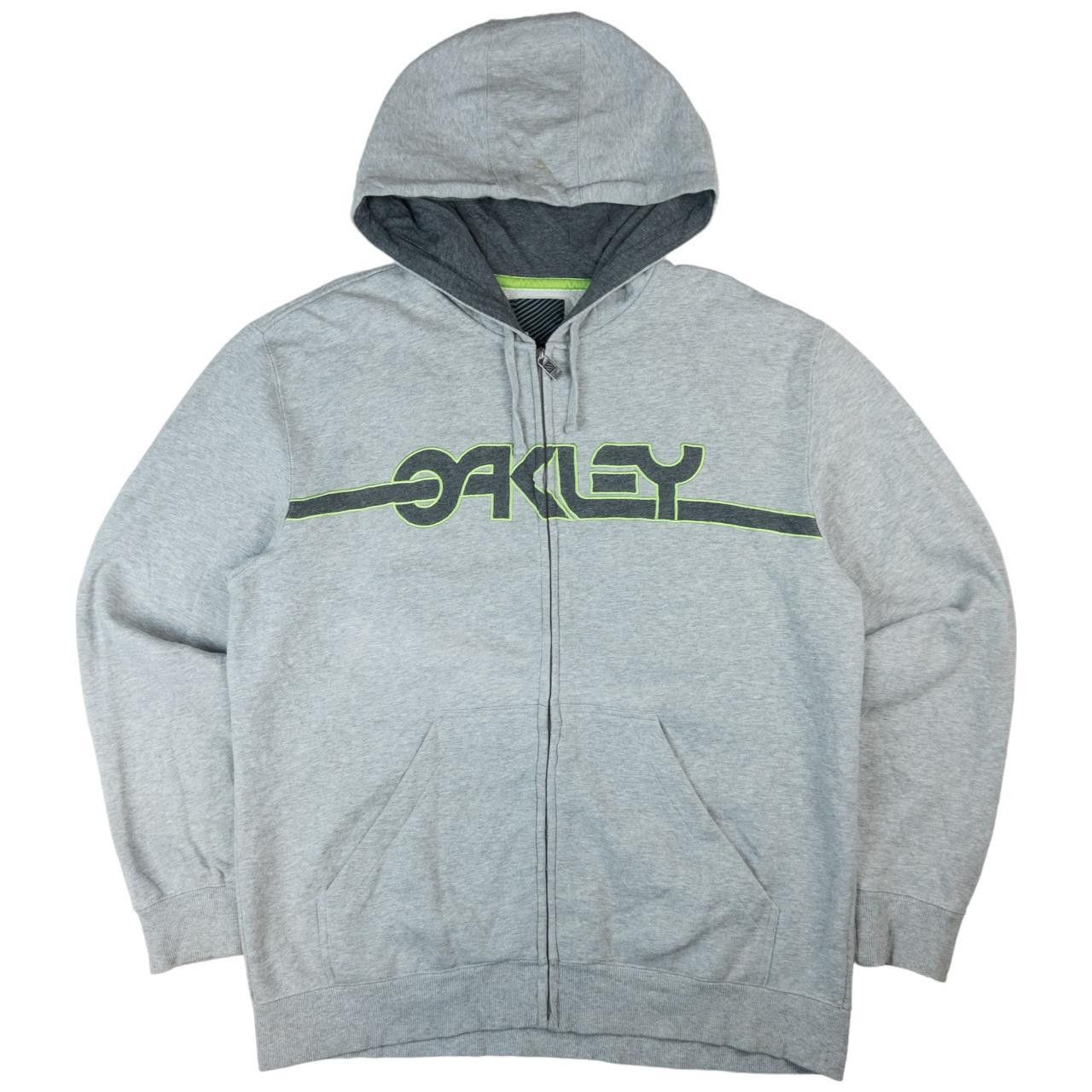 Oakley Vintage Oakley Zip Up Hoodie Size XL Size US XL / EU 56 / 4 - 1 Thumbnail