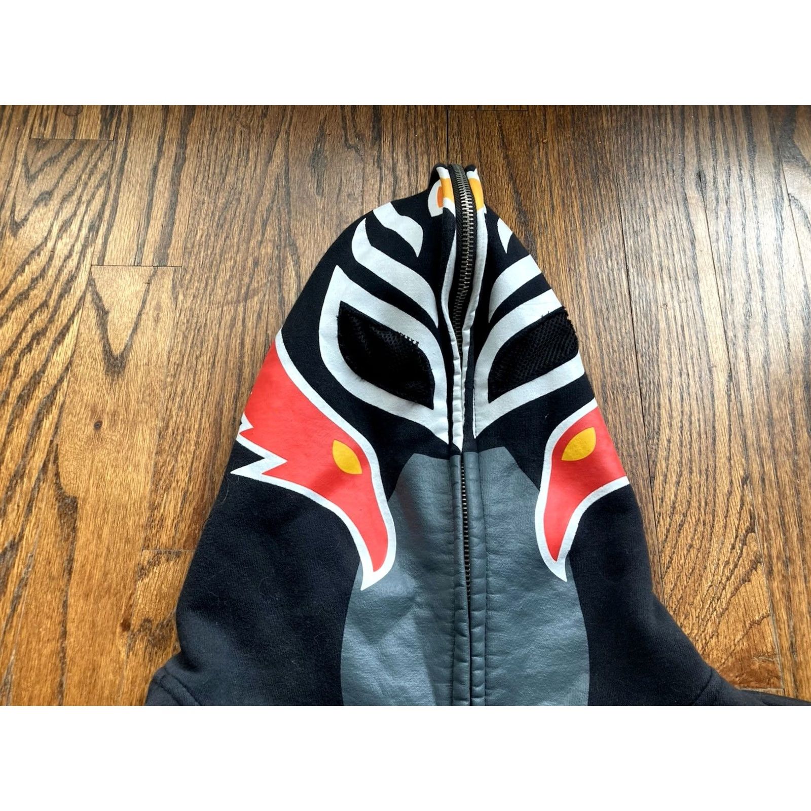 Vintage VINTAGE WWE Hoodie Mens Size L Black Zip Hooded 90s Grunge Sports Shirt/Hoody Size US L / EU 52-54 / 3 - 2 Thumbnail