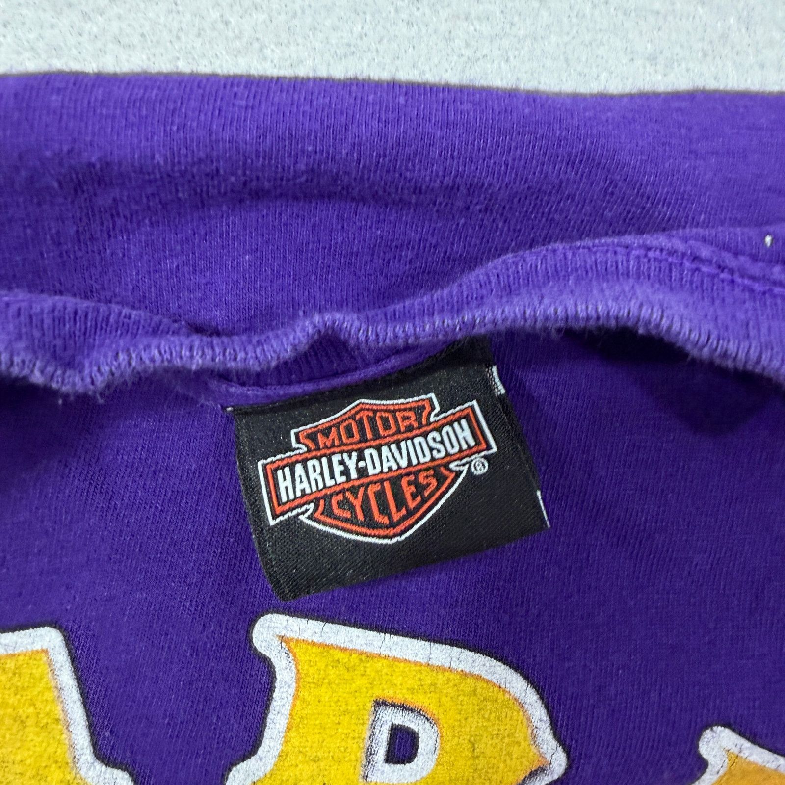 Harley Davidson Harley Davidson Shirt Large Purple New Orleans Mardi Gras Size US L / EU 52-54 / 3 - 6 Thumbnail