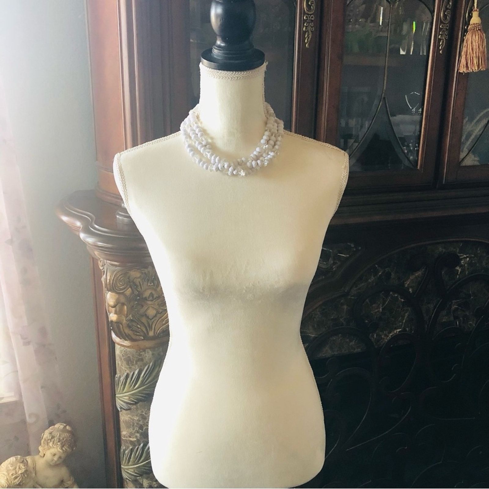 Vintage Vintage 80s-90s multi strand faceted bead choker necklace Size ONE SIZE - 6 Thumbnail