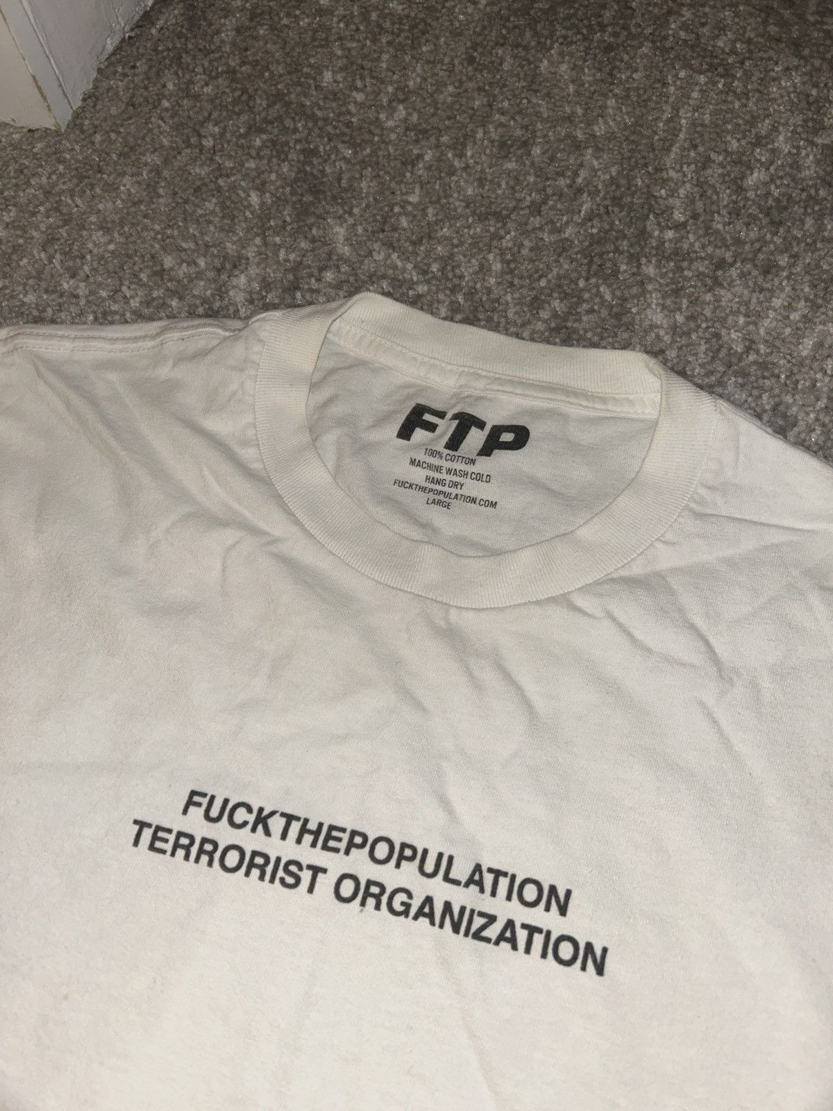 Fuck The Population Terrorist organization Size US L / EU 52-54 / 3 - 2 Thumbnail