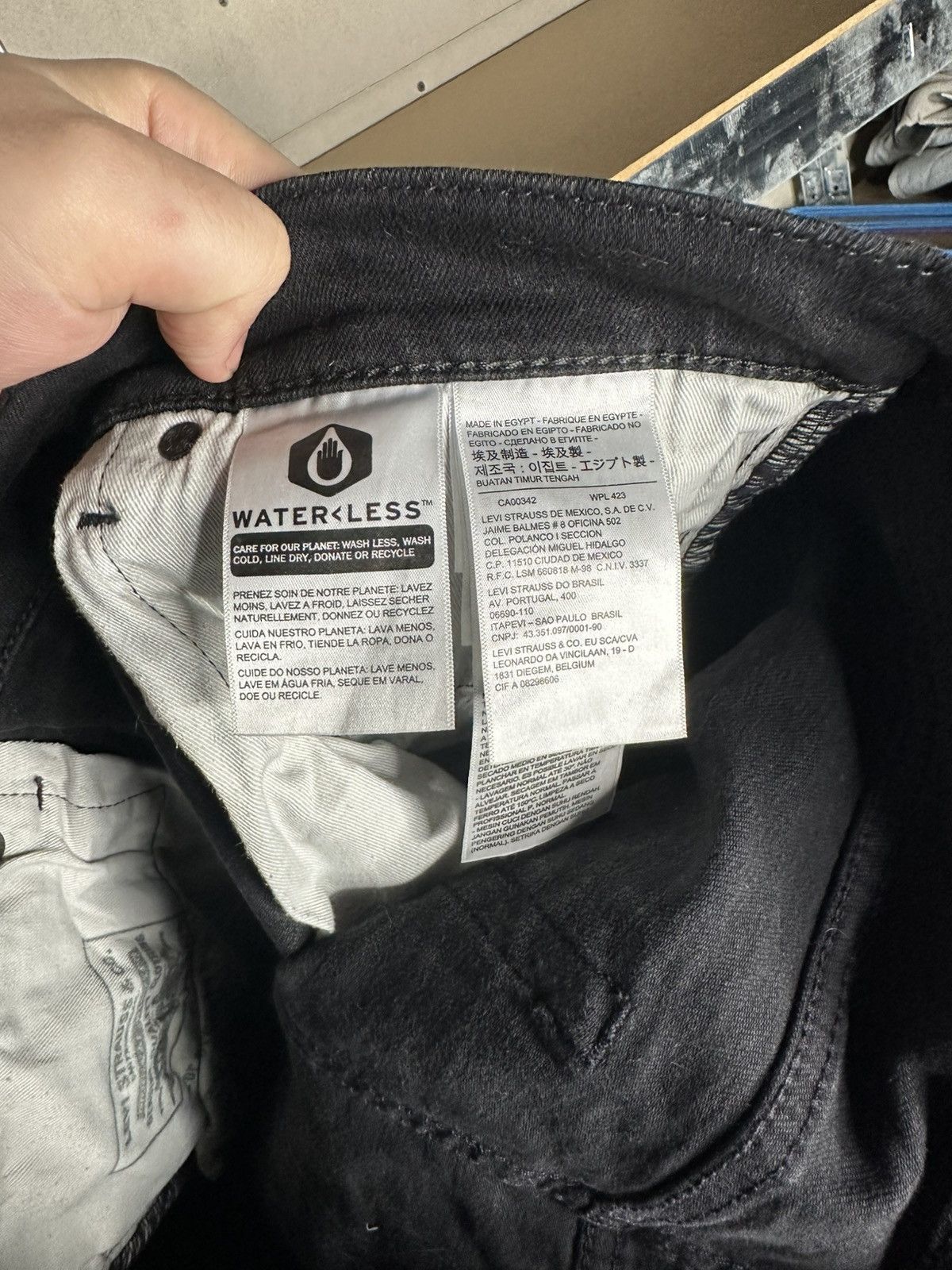 Levi's Levi’s Premium Black Jeans W36 L32 Men’s Denim Pants Size US 36 / EU 52 - 4 Thumbnail