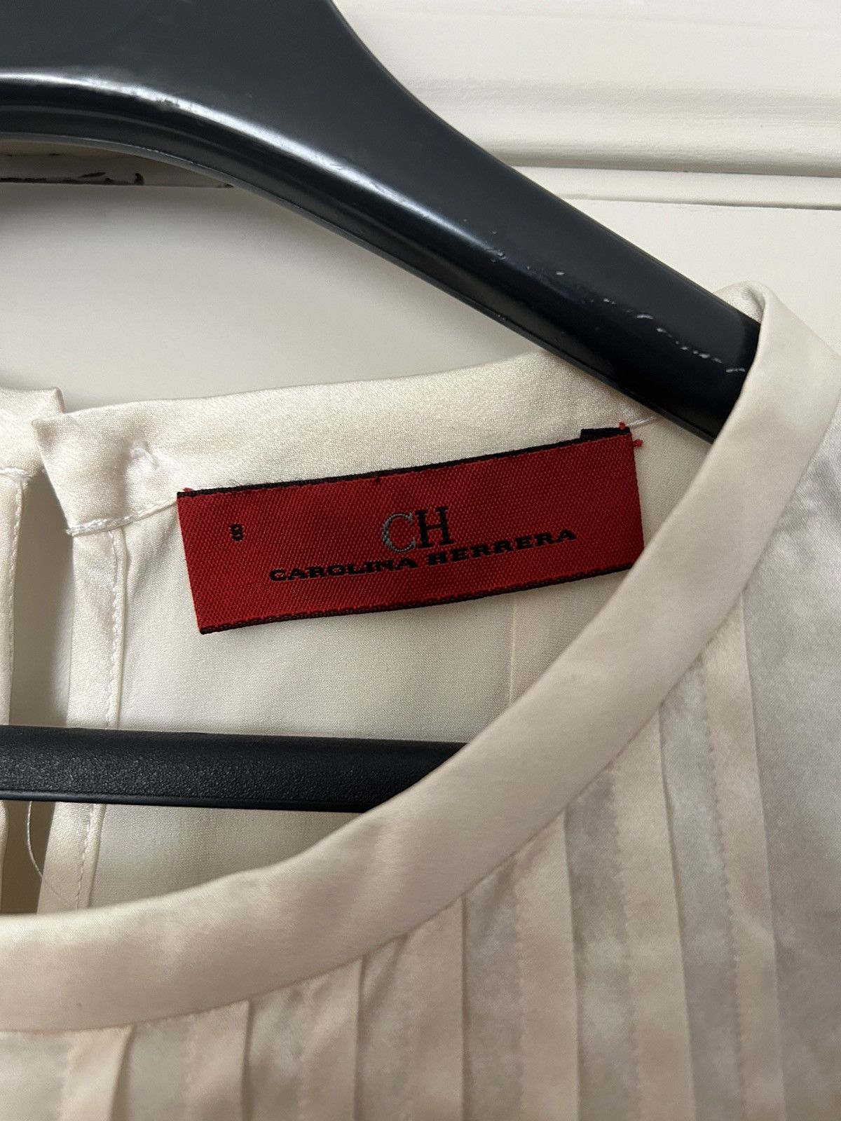Carolina Herrera Silk blouse Size S / US 4 / IT 40 - 3 Thumbnail