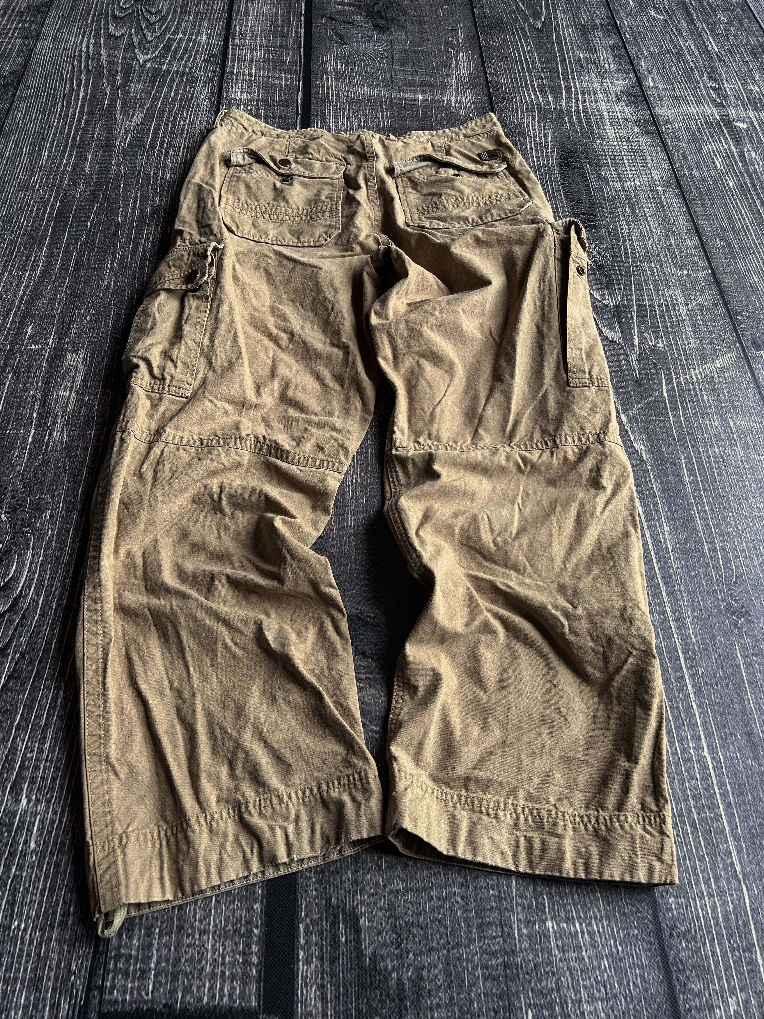 Designer VINTAGE 💥HYSTERIC GLAMOUR RICK OWENS STYLE CARGO JEANS 90S Size US 32 / EU 48 - 2 Thumbnail
