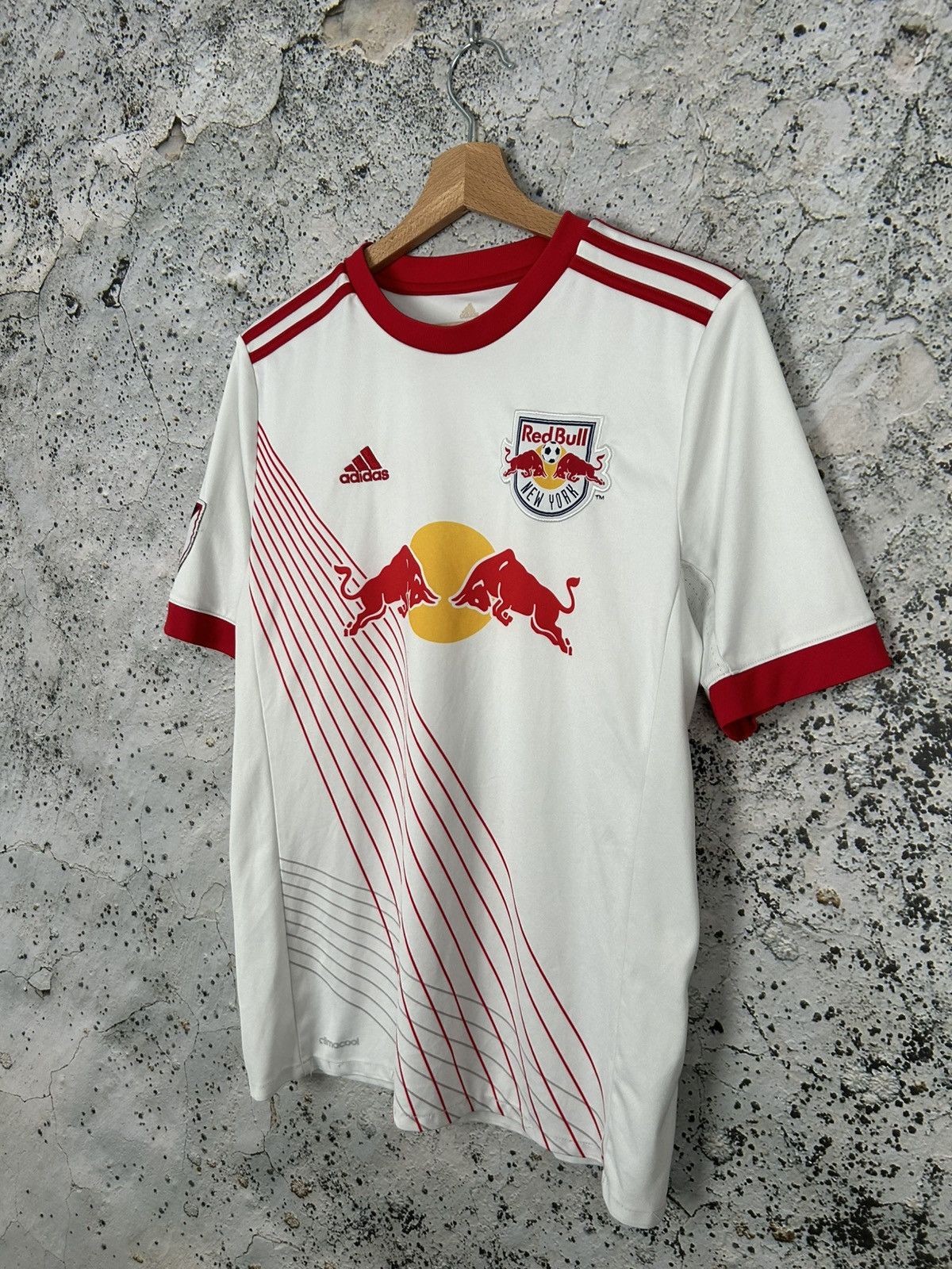Adidas Adidas New York Redbull Soccer Jersey Football Sport Rare Size US M / EU 48-50 / 2 - 2 Thumbnail
