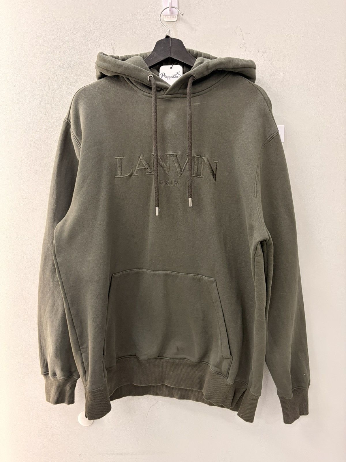 Lanvin Lanvin Paris Olive Hoodie Size US M / EU 48-50 / 2 - 1 Thumbnail