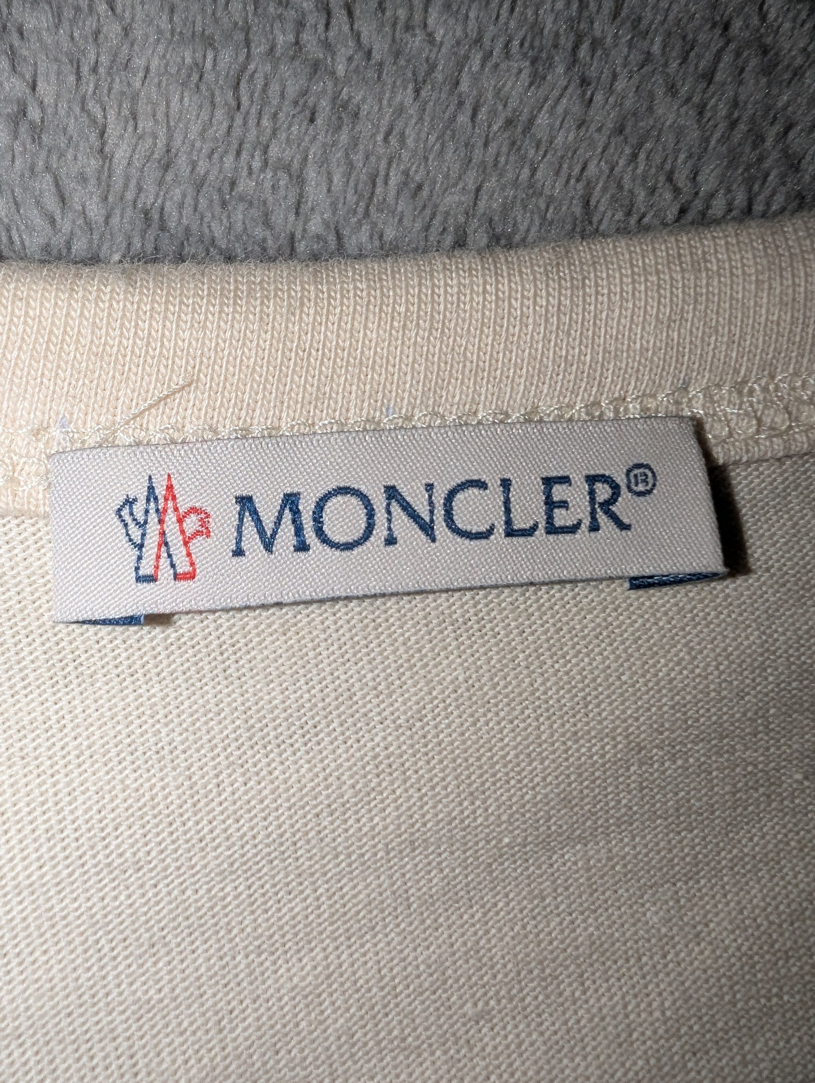 Moncler MONCLER MAGLIA LEATHER SHARK T-SHIRT Size US L / EU 52-54 / 3 - 3 Thumbnail