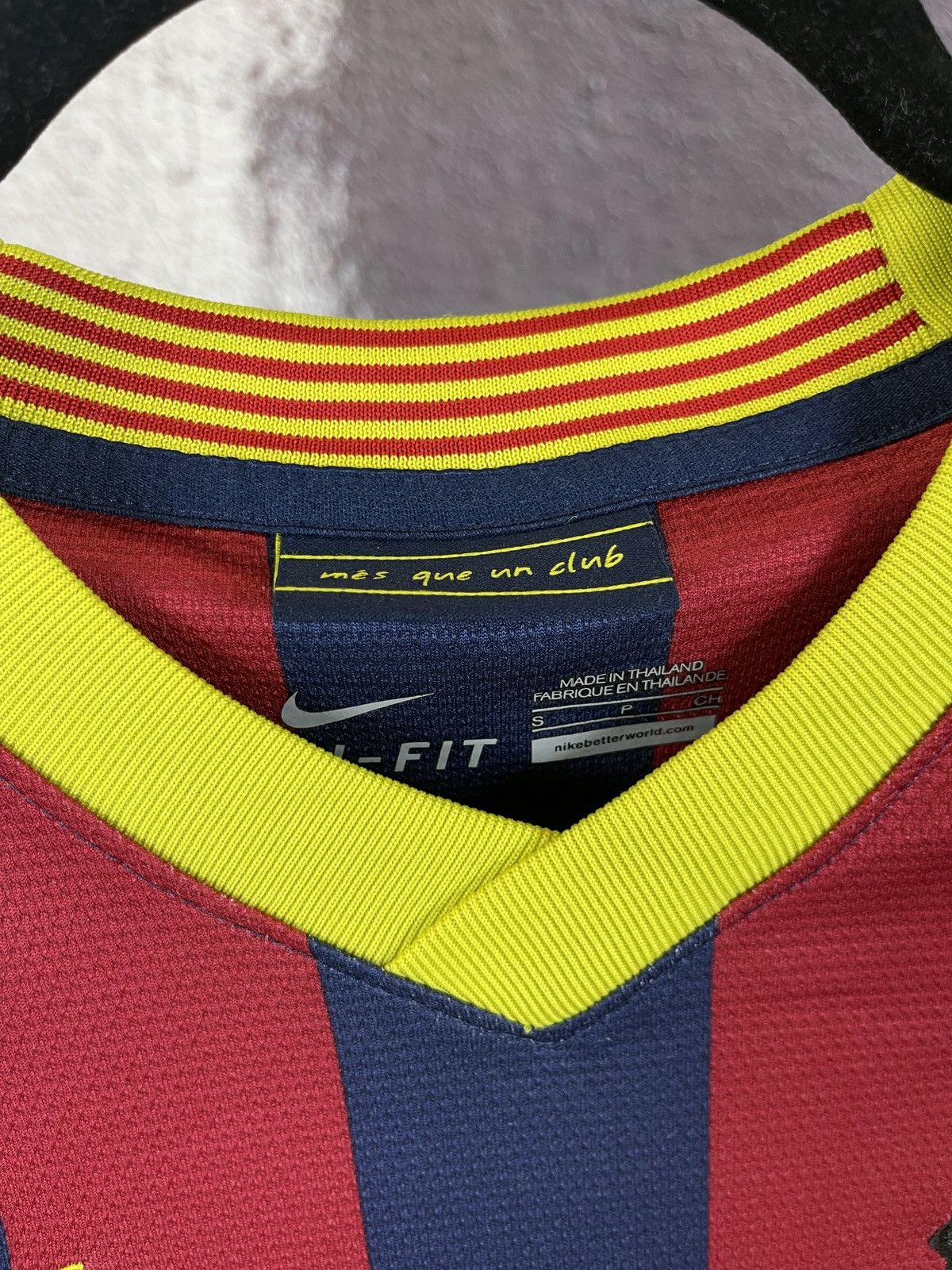Nike Nike BARCELONA 2013 2014 Home Football Shirt Soccer Jersey Size US S / EU 44-46 / 1 - 4 Thumbnail